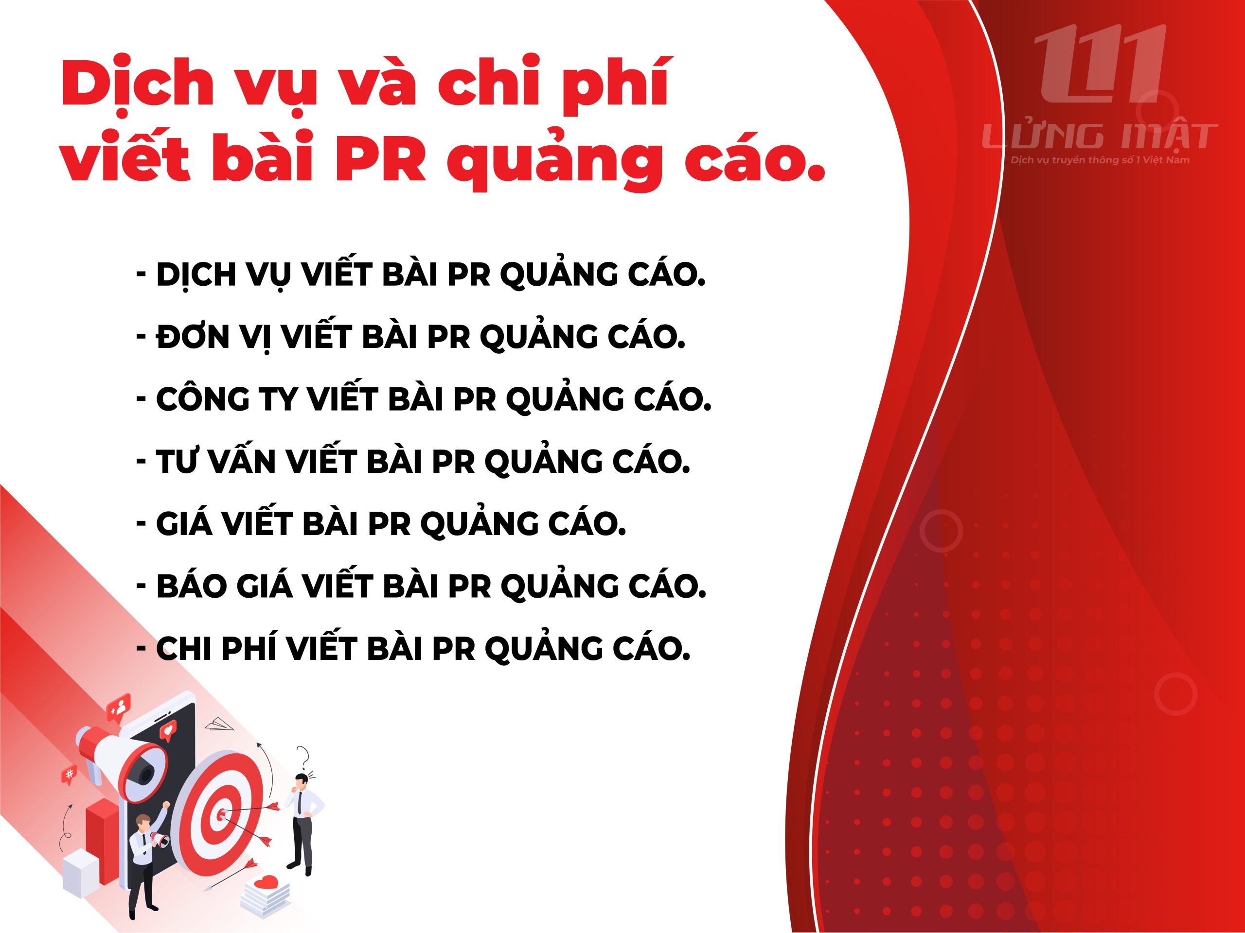 Dịch vụ và chi phí viết bài PR quảng cáo Dịch vụ và chi phí viết bài PR quảng cáo