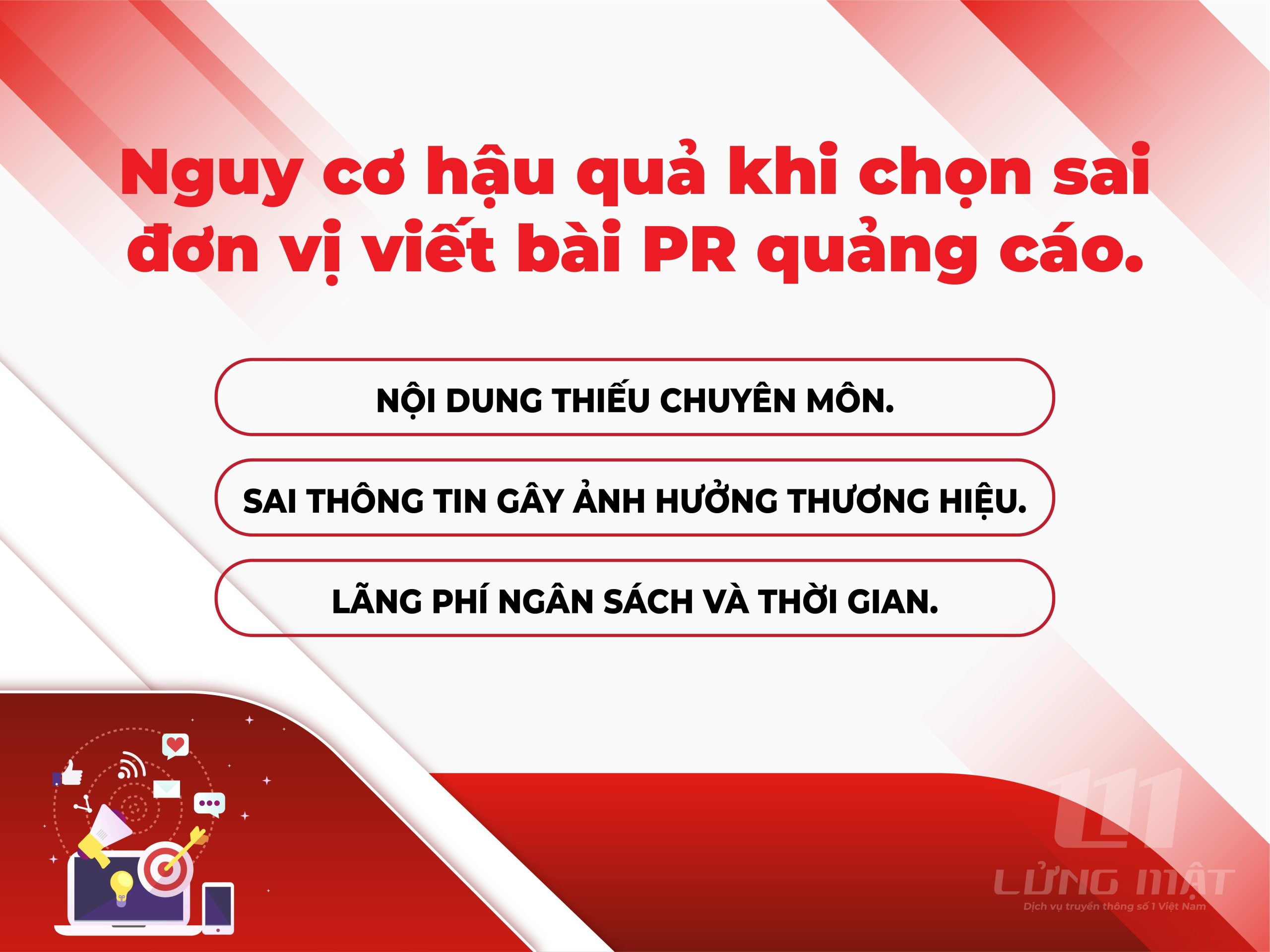 Nguy cơ hậu quả khi chọn sai đơn vị viết bài PR quảng cáo Nguy cơ hậu quả khi chọn sai đơn vị viết bài PR quảng cáo