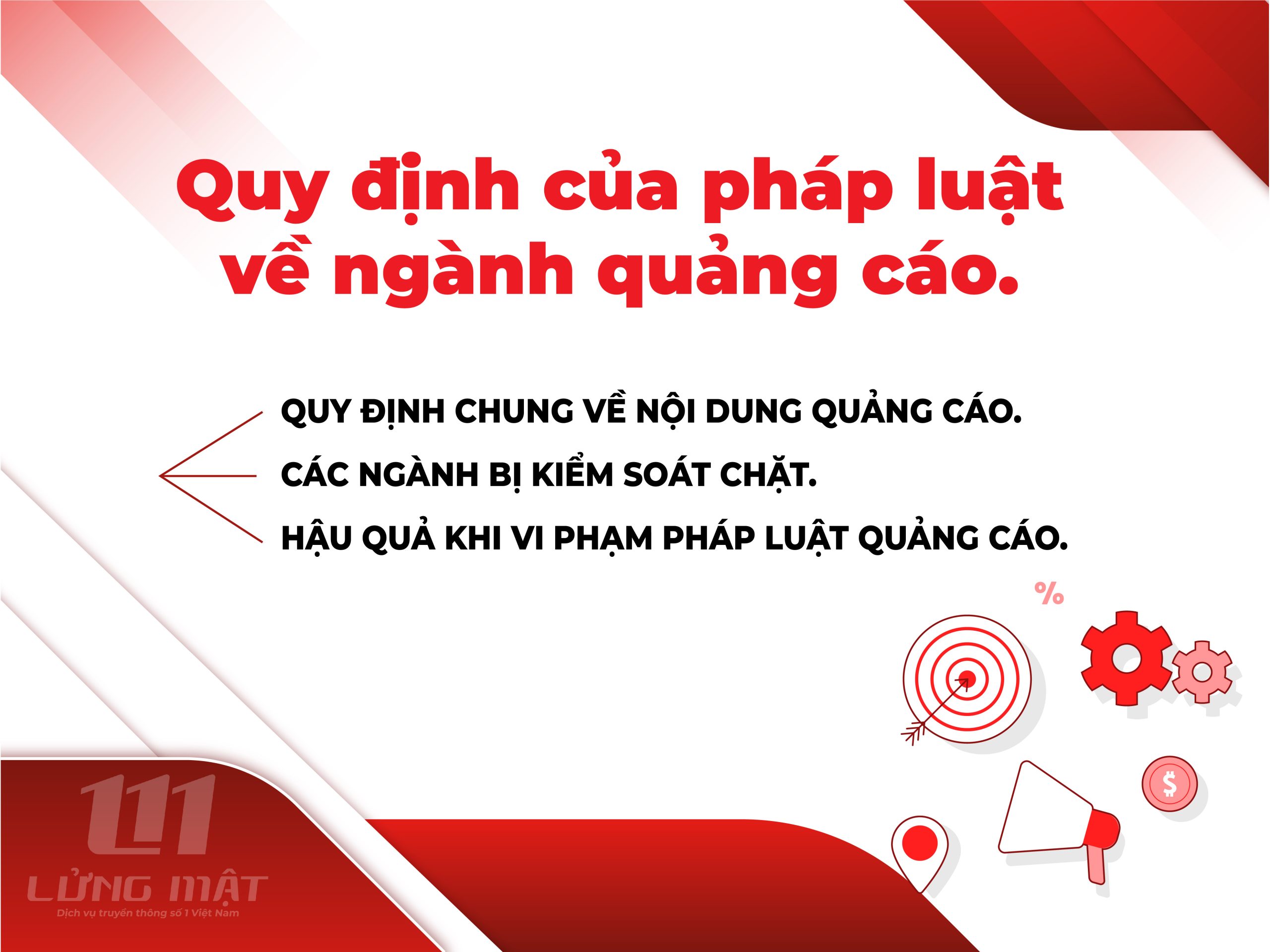Quy định của pháp luật về ngành quảng cáo Quy định của pháp luật về ngành quảng cáo