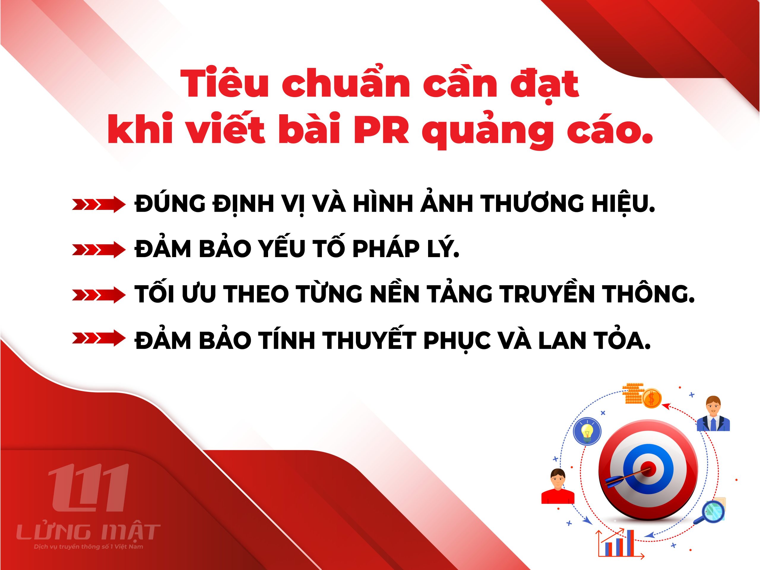 Tiêu chuẩn cần đạt khi viết bài PR quảng cáo Tiêu chuẩn cần đạt khi viết bài PR quảng cáo