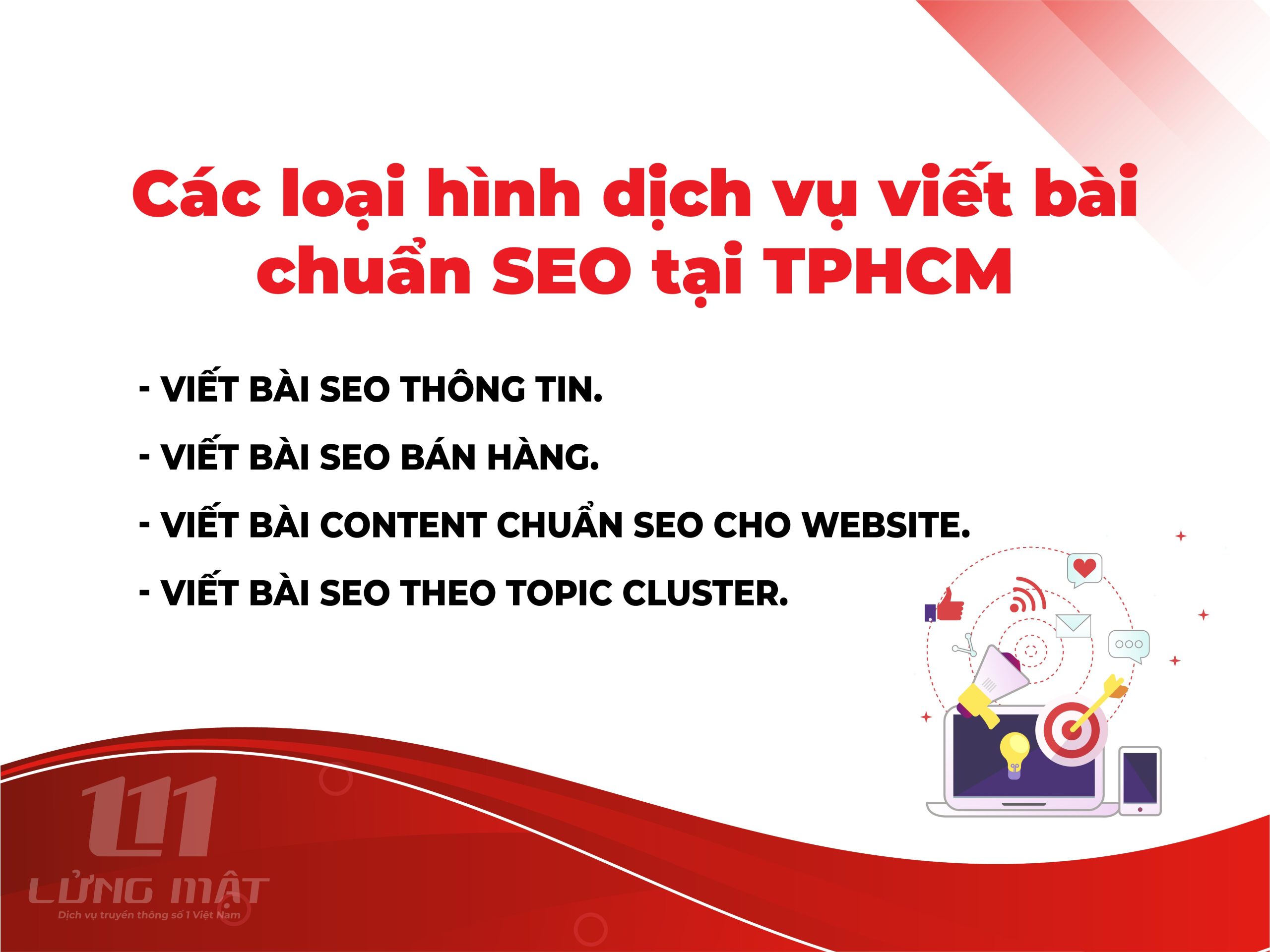 Các loại hình dịch vụ viết bài chuẩn SEO tại TPHCM Các loại hình dịch vụ viết bài chuẩn SEO tại TPHCM