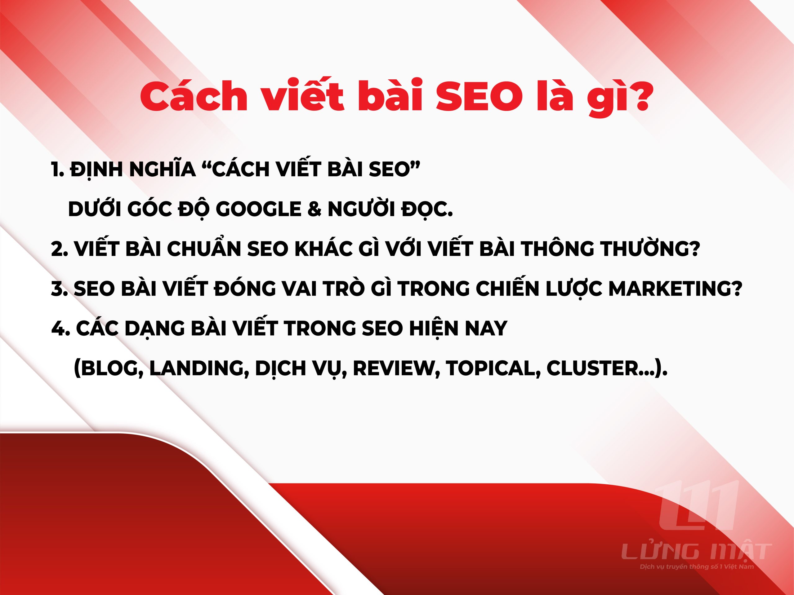 Cách viết bài SEO là gì