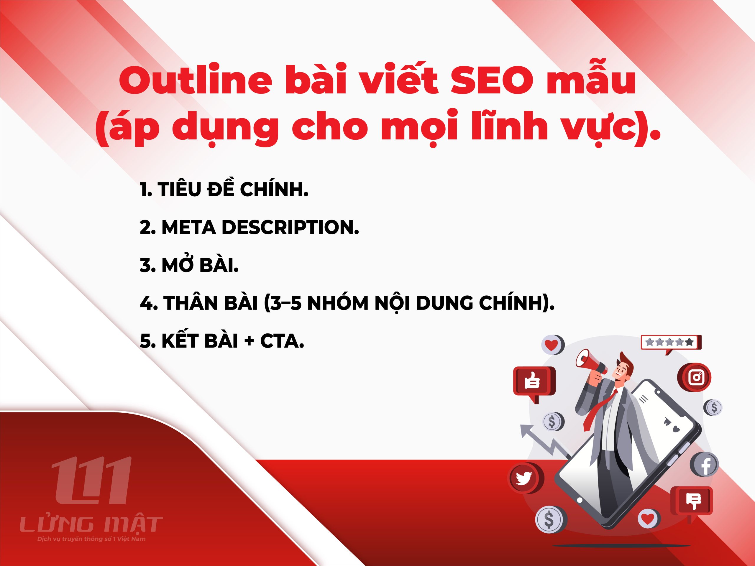 Outline bài viết SEO mẫu Outline bài viết SEO mẫu