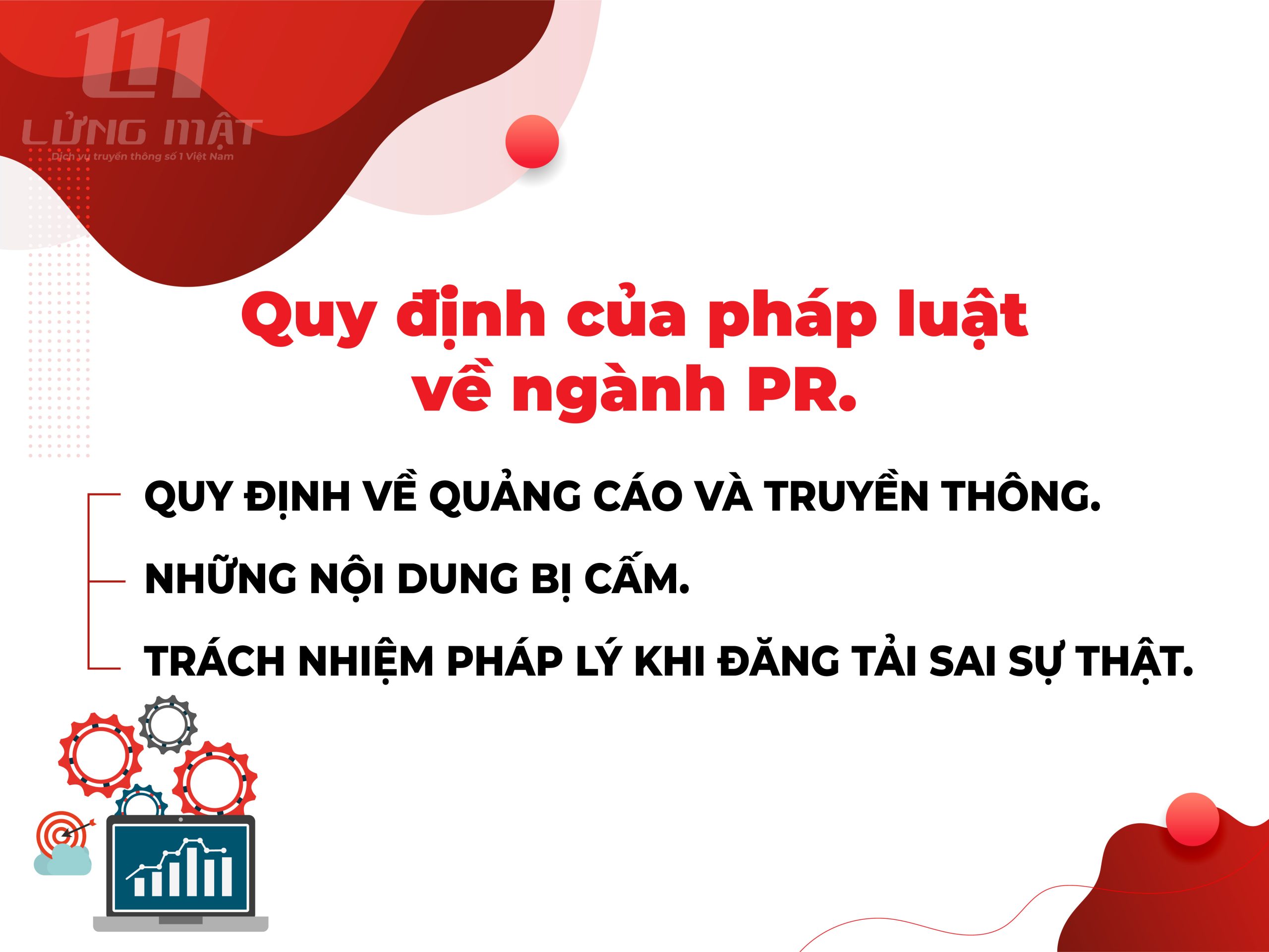 Quy định của pháp luật về ngành PR Quy định của pháp luật về ngành PR