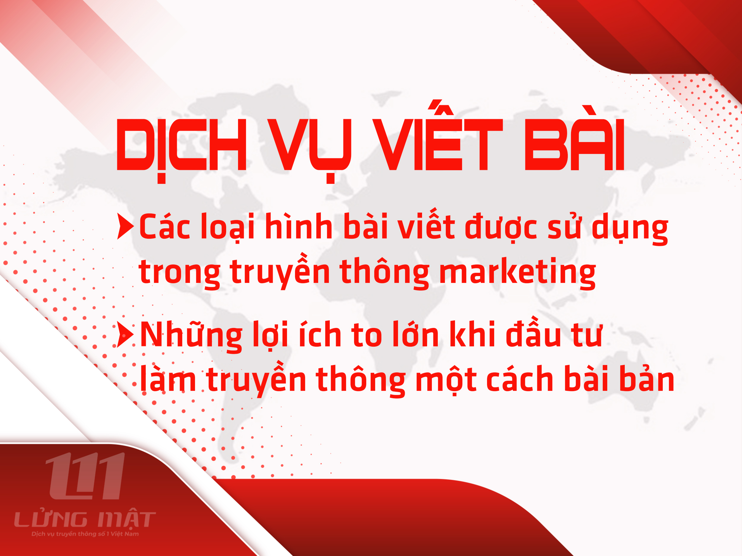 Tổng quan dịch vụ viết bài truyền thông marketing