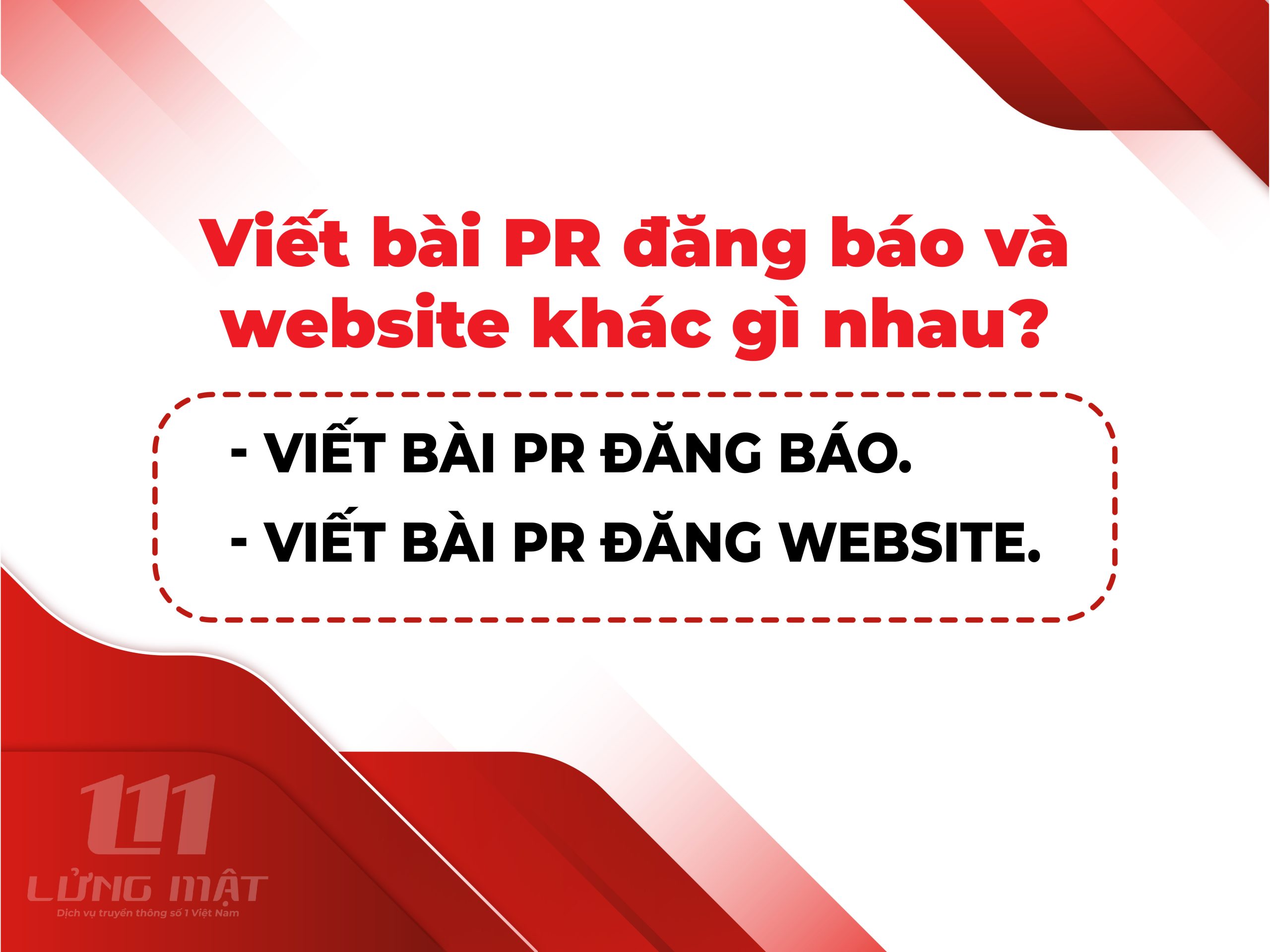 Viết bài PR đăng báo và website khác gì nhau Viết bài PR đăng báo và website khác gì nhau