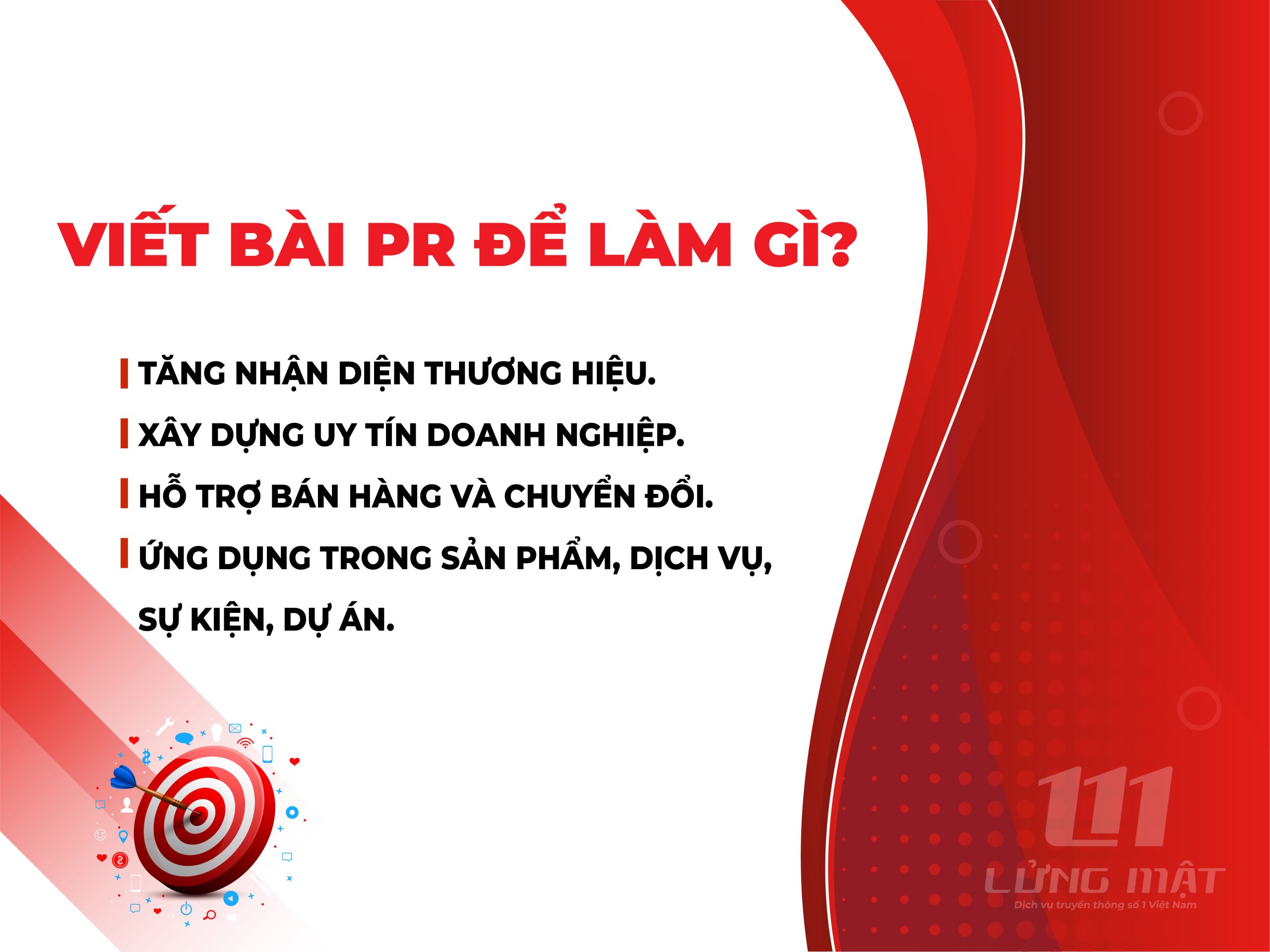 Viết bài PR để làm gì Viết bài PR để làm gì