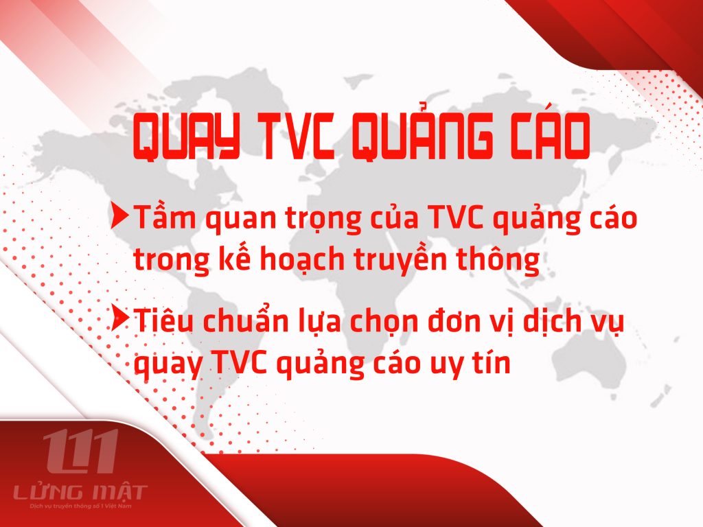 Dịch vụ quay TVC quảng cáo Lửng Mật