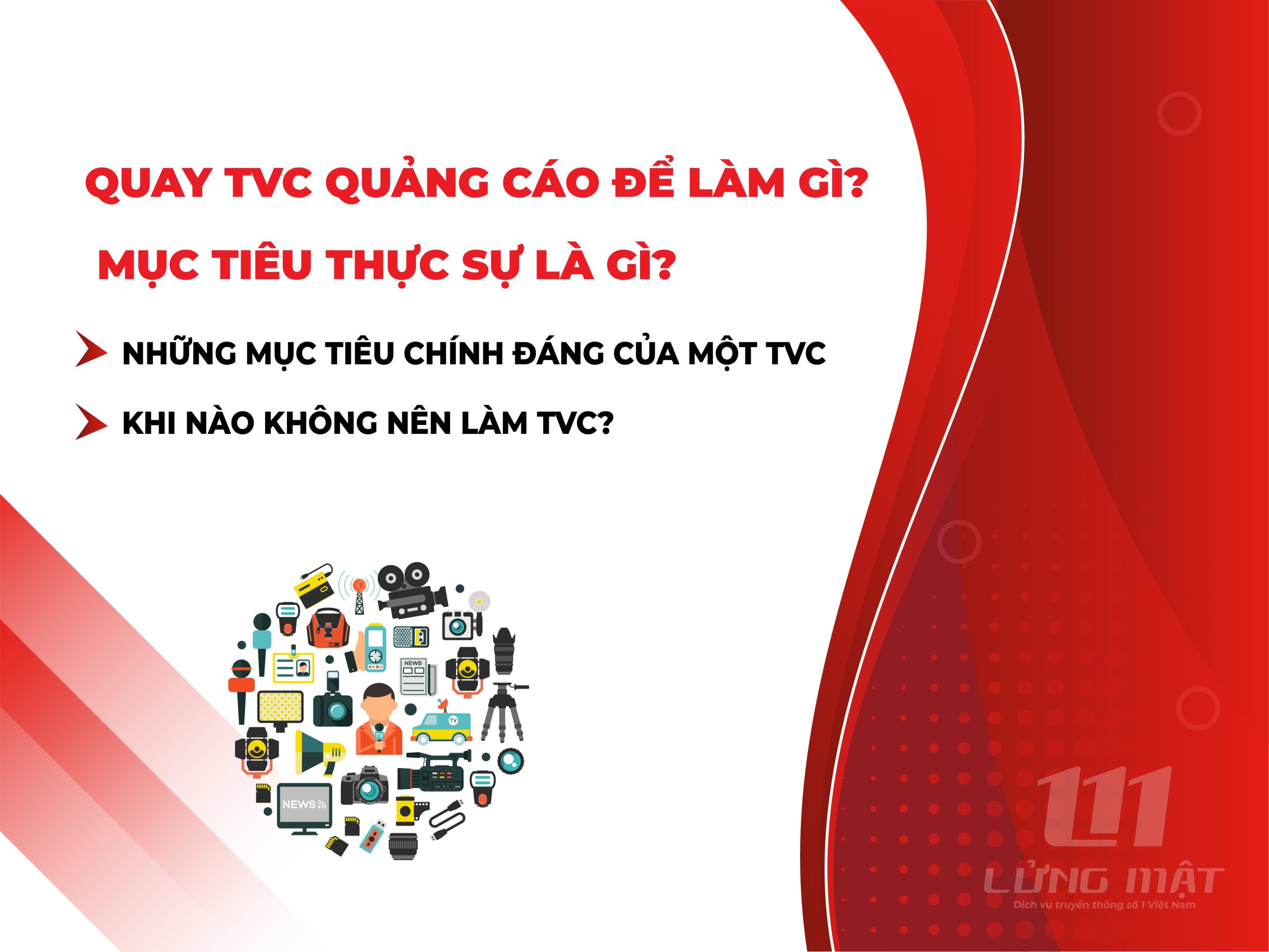 Quay TVC quảng cáo để làm gì - Mục tiêu thực sự là gì Quay TVC quảng cáo để làm gì - Mục tiêu thực sự là gì