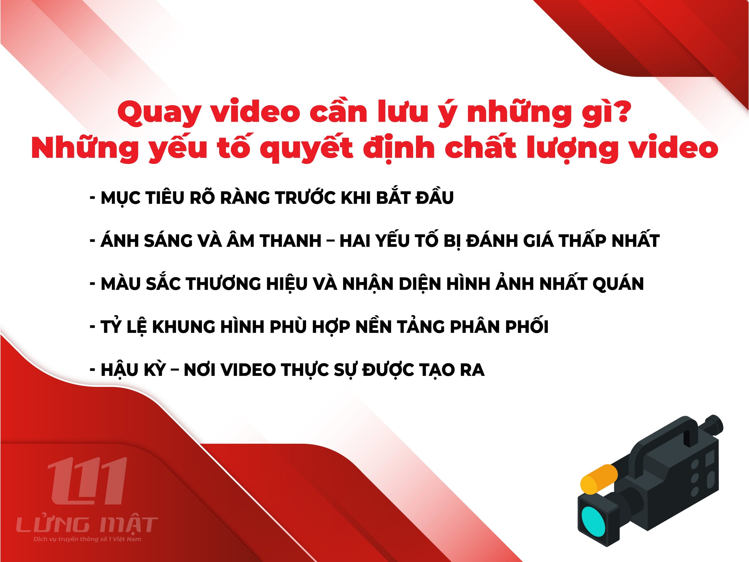 Quay video cần lưu ý những gì Những yếu tố quyết định chất lượng video Quay video cần lưu ý những gì Những yếu tố quyết định chất lượng video