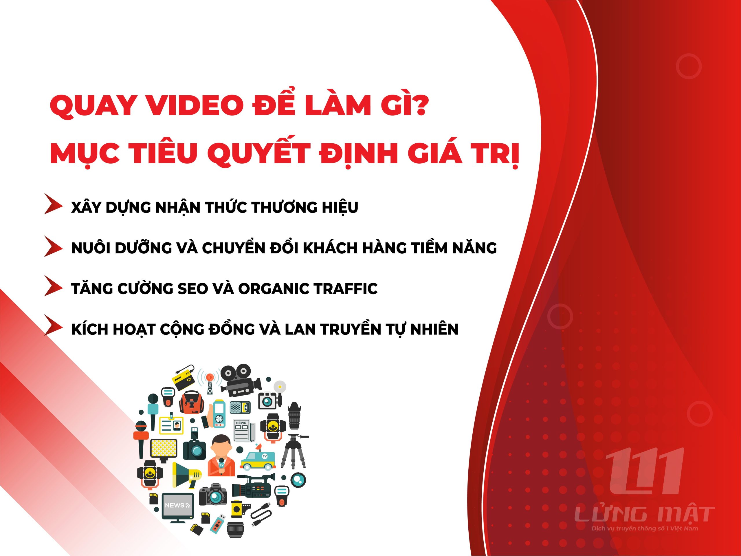 Quay video để làm gì Mục tiêu quyết định giá trị Quay video để làm gì Mục tiêu quyết định giá trị