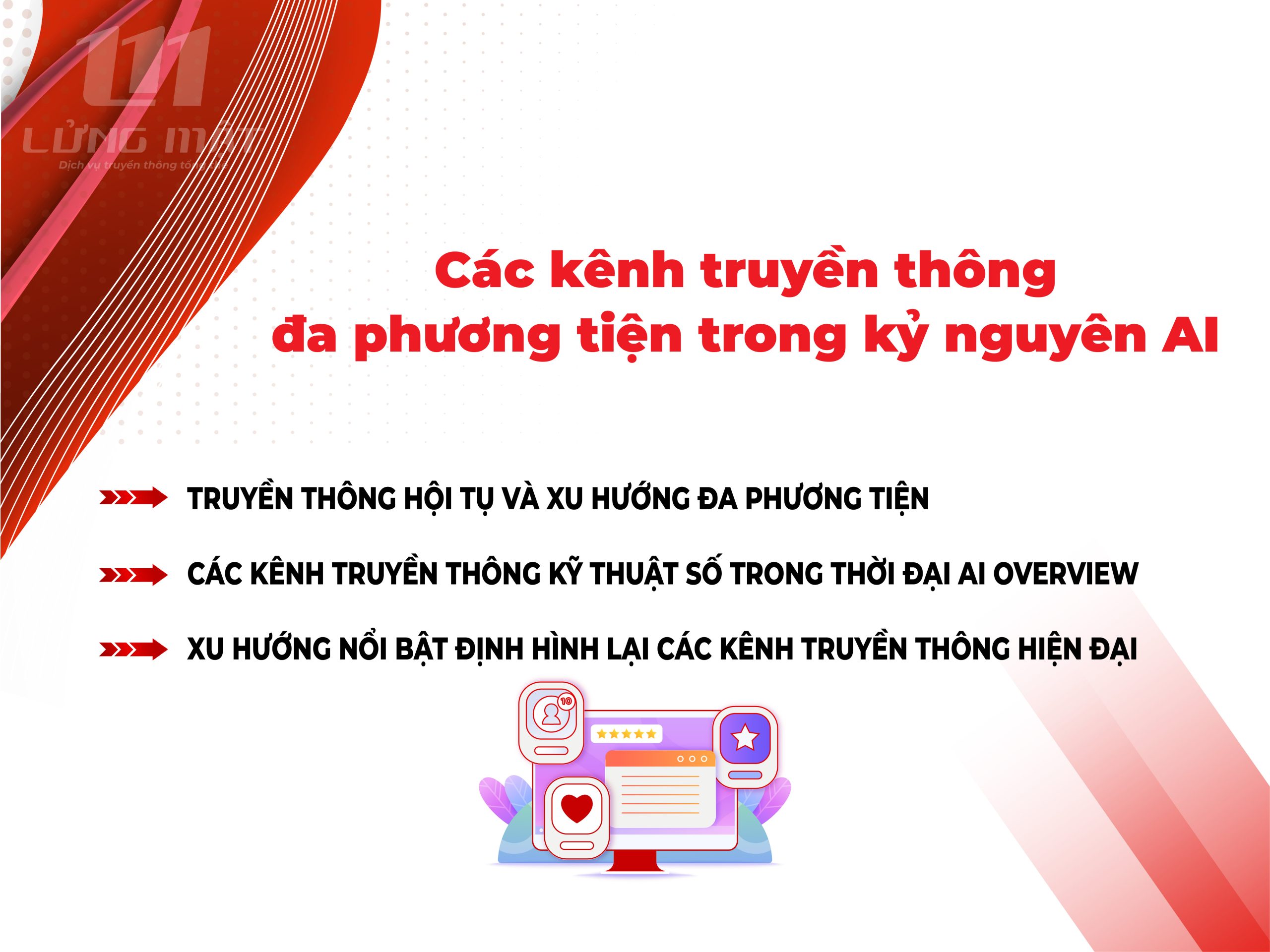 Các kênh truyền thông đa phương tiện trong kỷ nguyên AI Các kênh truyền thông đa phương tiện trong kỷ nguyên AI