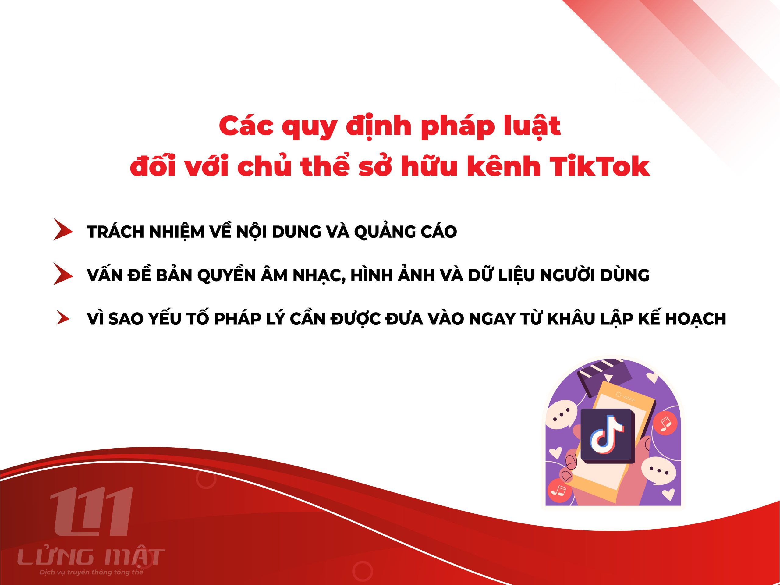 Các quy định pháp luật đối với chủ thể sở hữu kênh TikTok Các quy định pháp luật đối với chủ thể sở hữu kênh TikTok