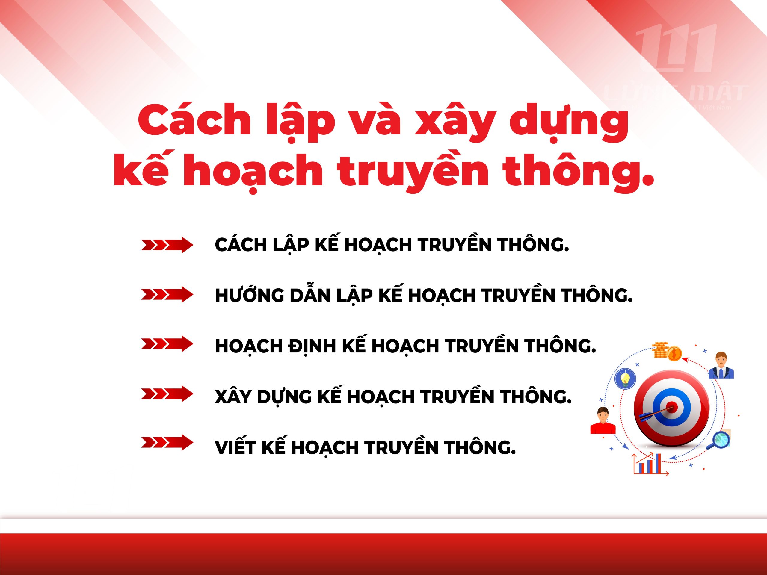 Cách lập và xây dựng kế hoạch truyền thông Cách lập và xây dựng kế hoạch truyền thông