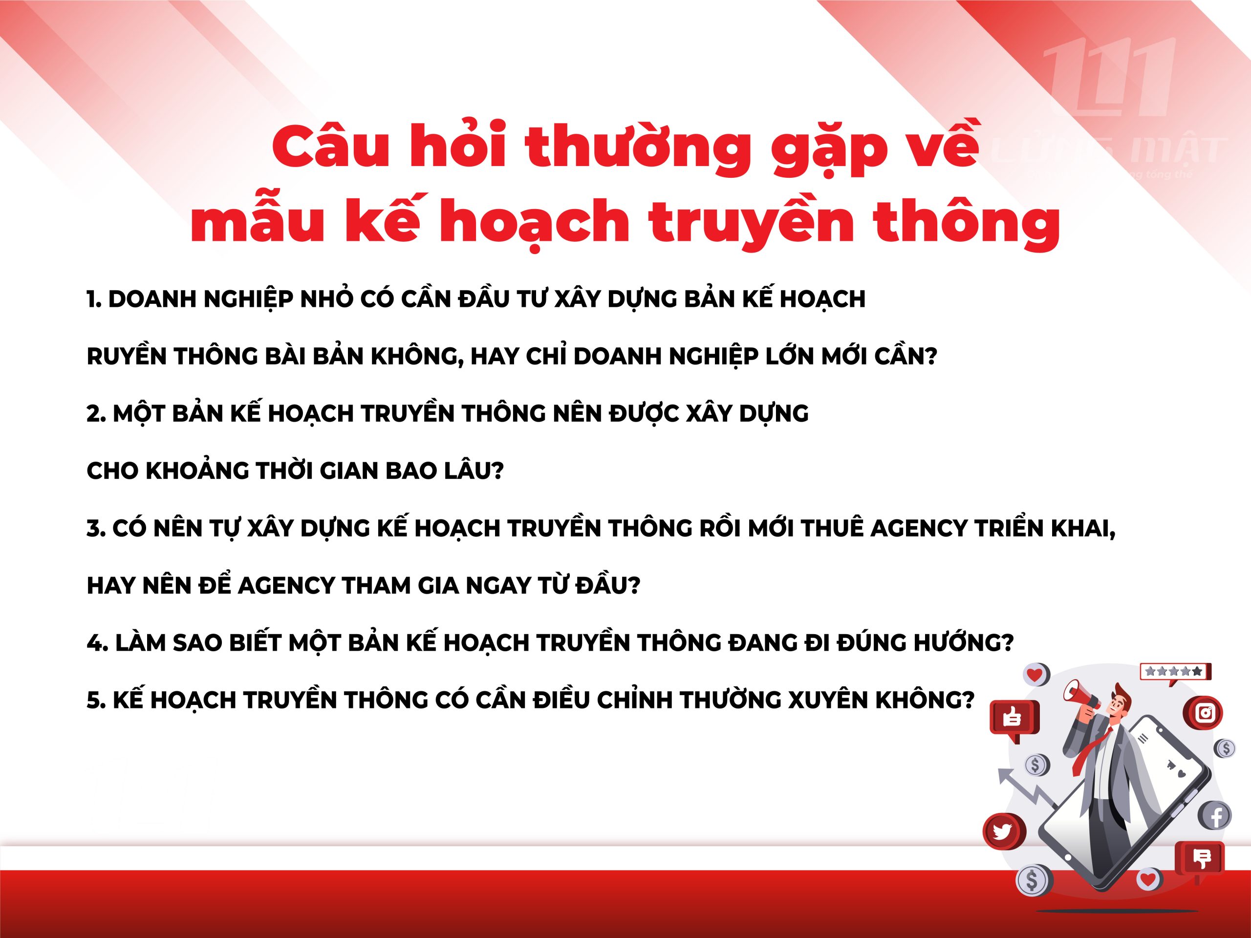 Câu hỏi thường gặp về mẫu kế hoạch truyền thông Câu hỏi thường gặp về mẫu kế hoạch truyền thông