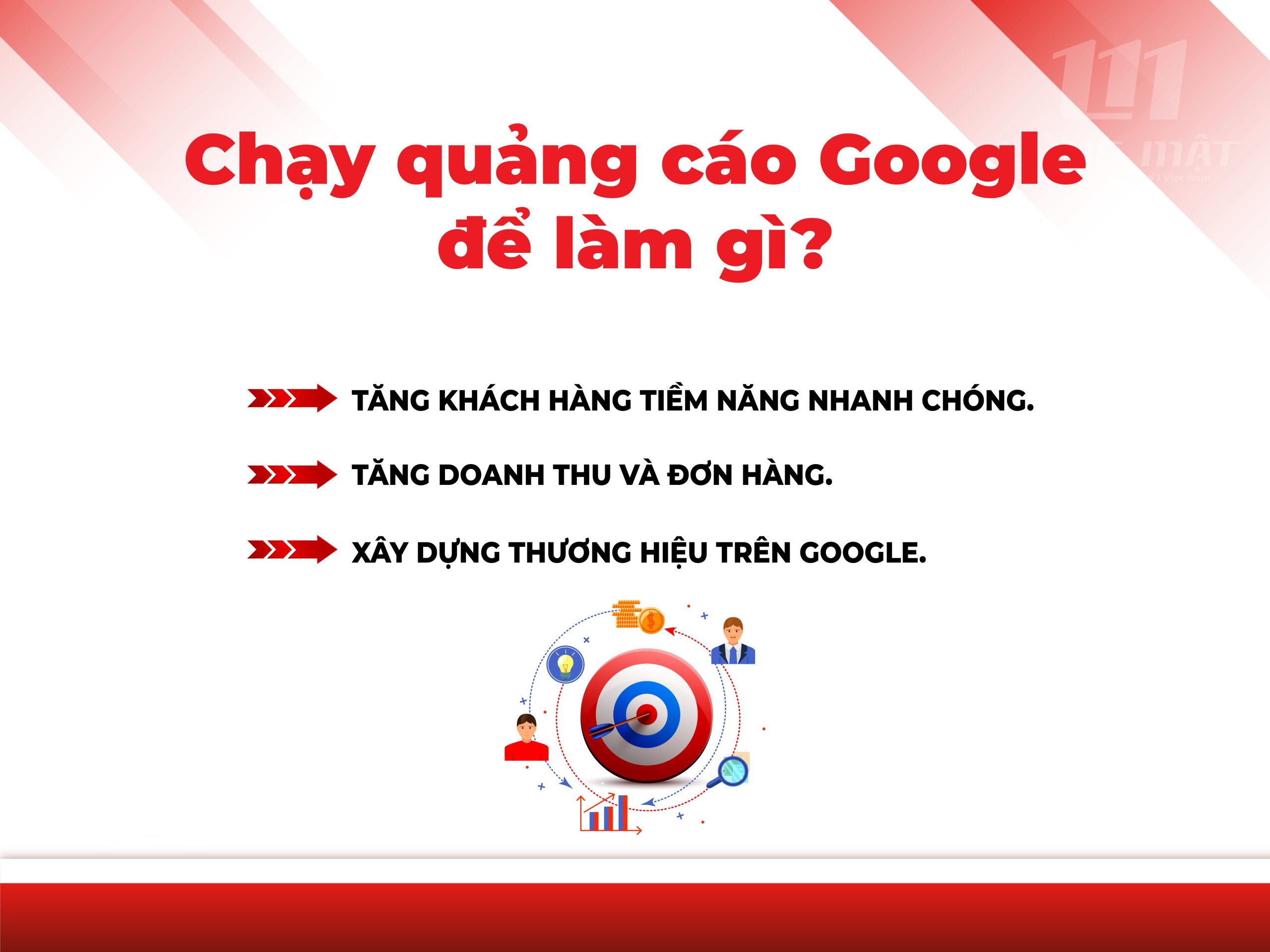 Chạy quảng cáo Google để làm gì