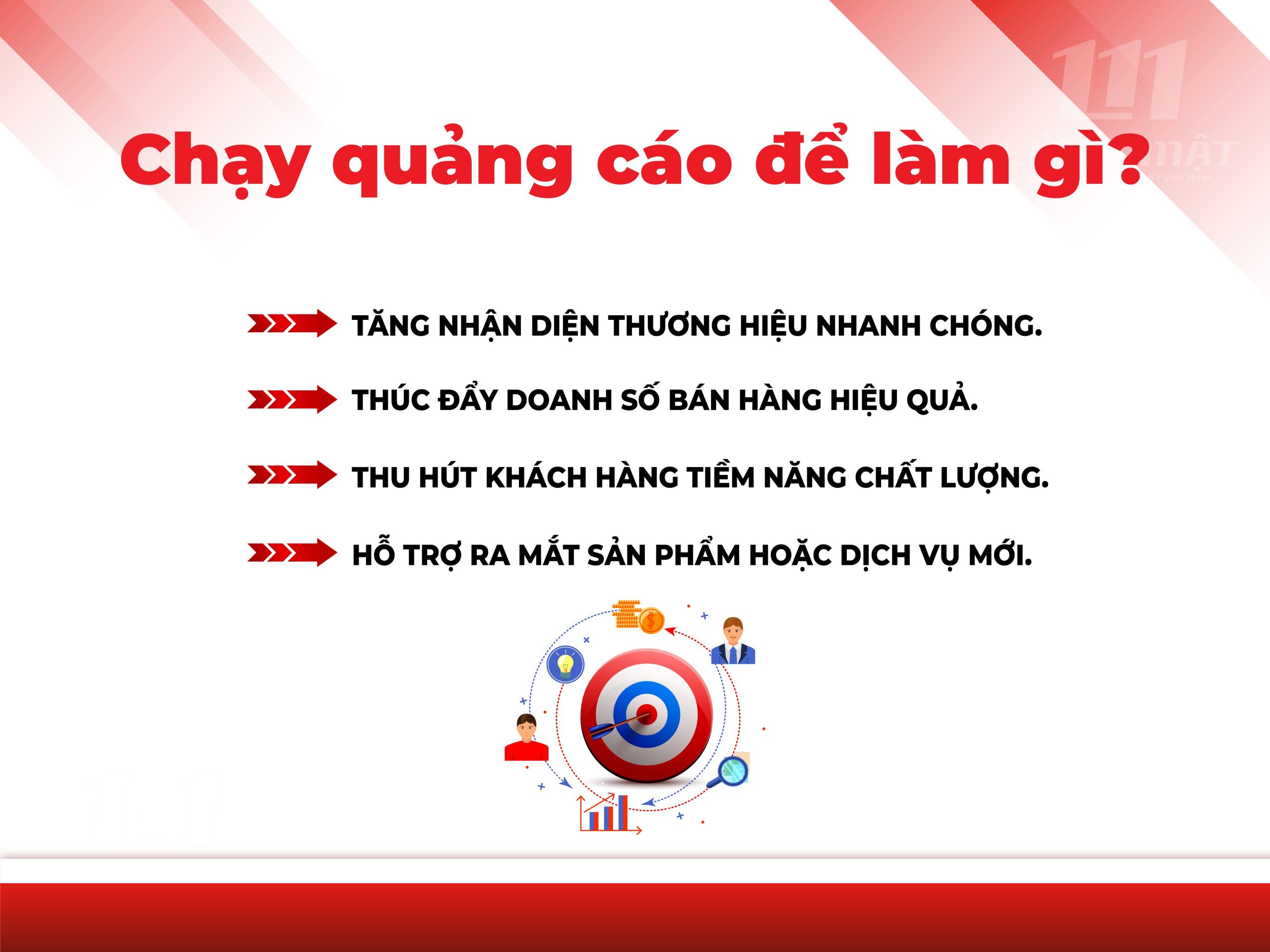 Chạy quảng cáo để làm gì