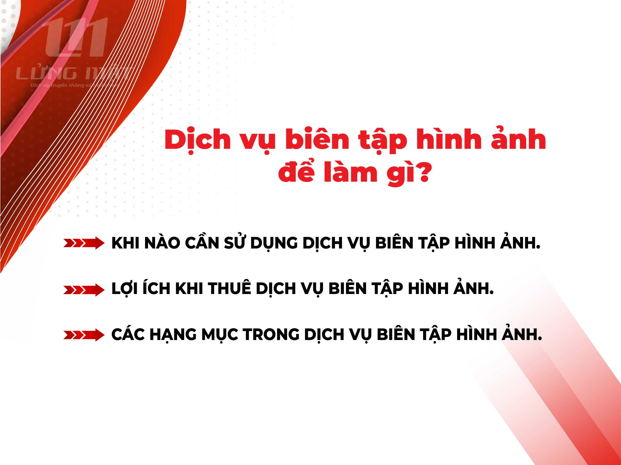 Dịch vụ biên tập hình ảnh để làm gì Dịch vụ biên tập hình ảnh để làm gì