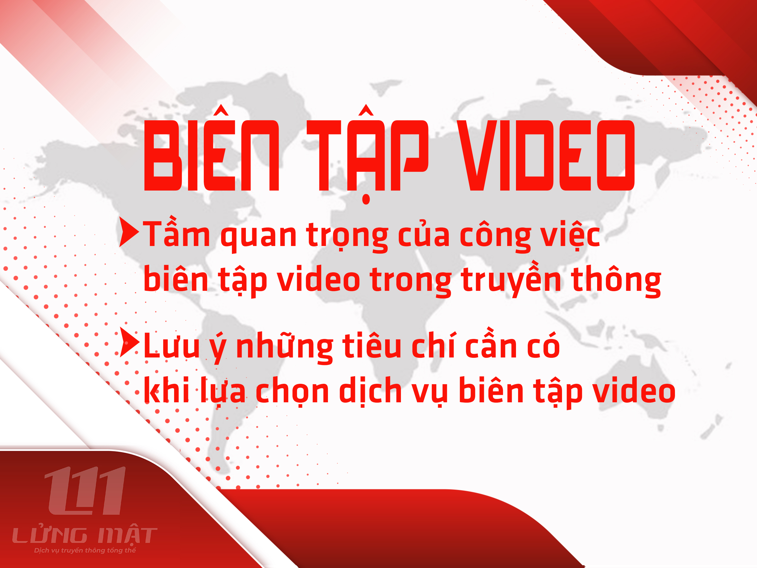 Dịch vụ biên tập video Lửng Mật