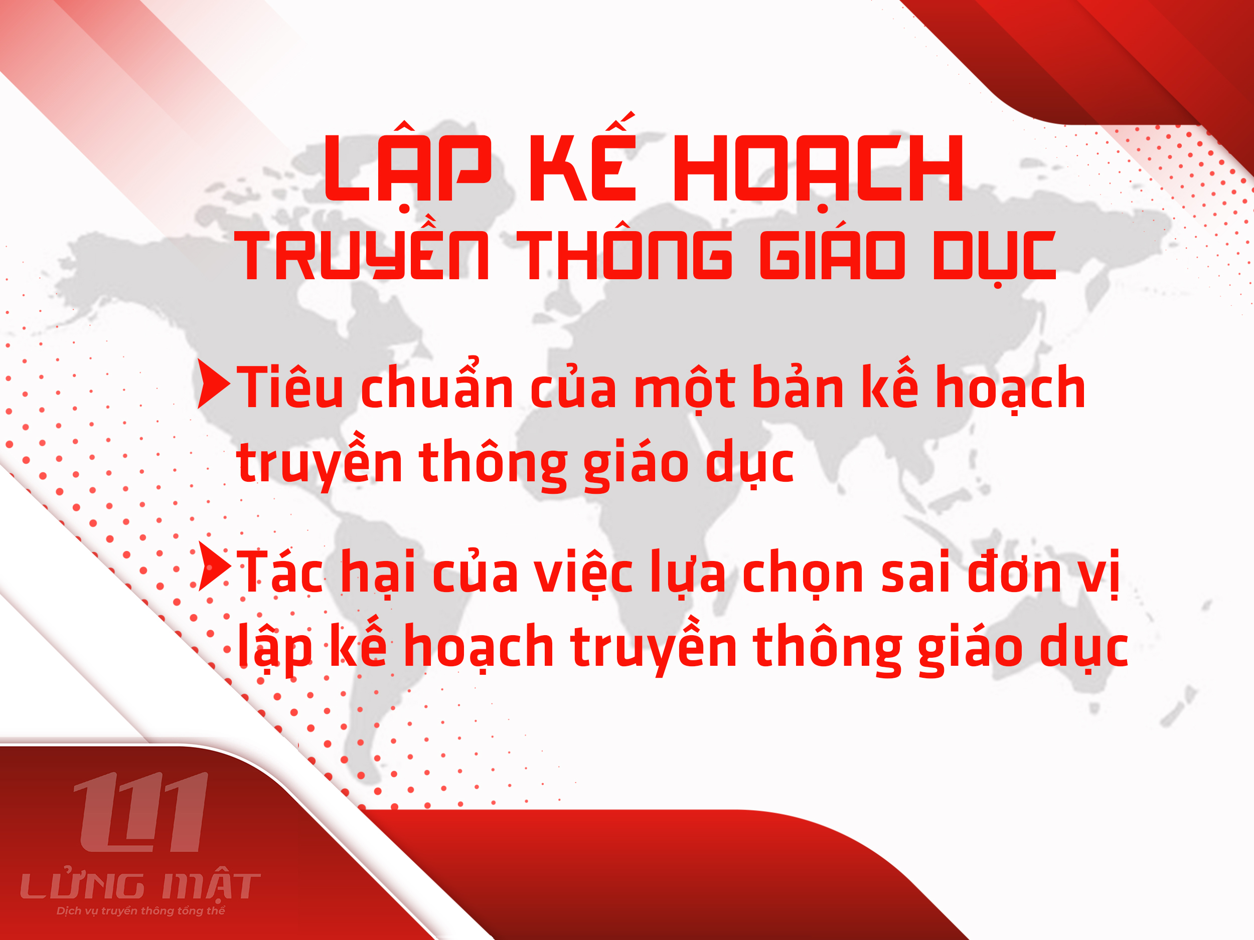 Dịch vụ lập kế hoạch truyền thông giáo dục Lửng Mật Dịch vụ lập kế hoạch truyền thông giáo dục Lửng Mật