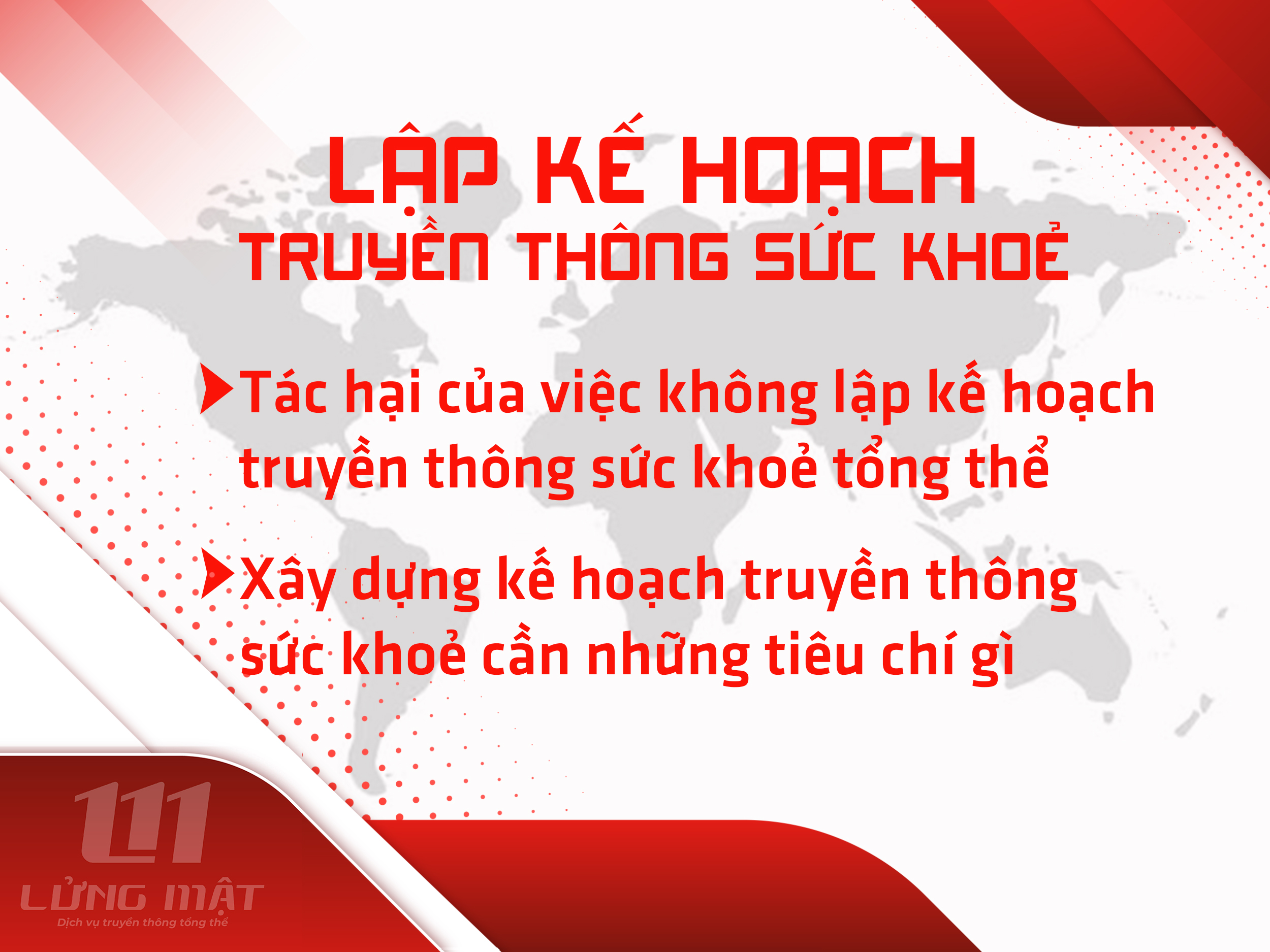 Dịch vụ lập kế hoạch truyền thông sức khoẻ Lửng Mật Dịch vụ lập kế hoạch truyền thông sức khoẻ Lửng Mật