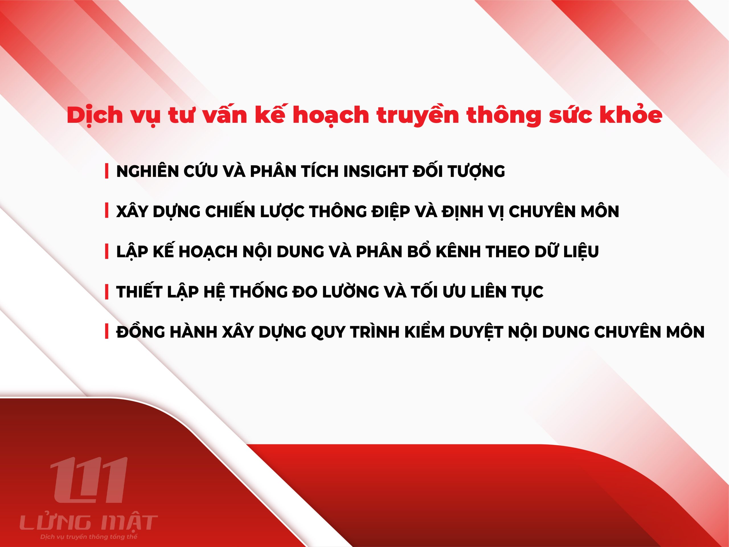 Dịch vụ tư vấn kế hoạch truyền thông sức khỏe Dịch vụ tư vấn kế hoạch truyền thông sức khỏe