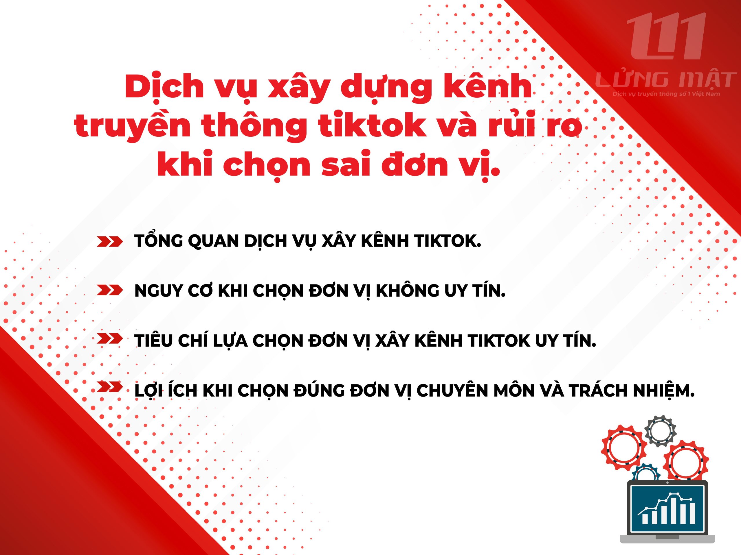 Dịch vụ xây dựng kênh truyền thông Tiktok và rủi ro khi chọn sai đơn vị