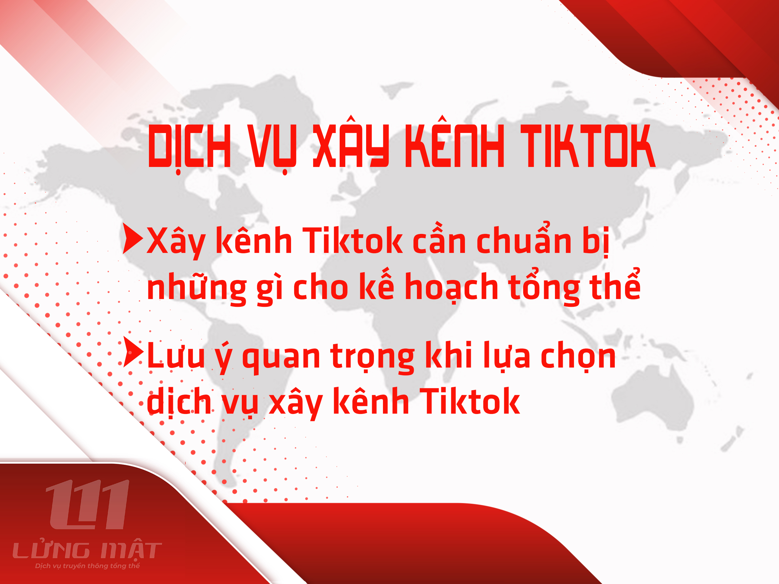 Dịch vụ xây kênh Tiktok Lửng Mật