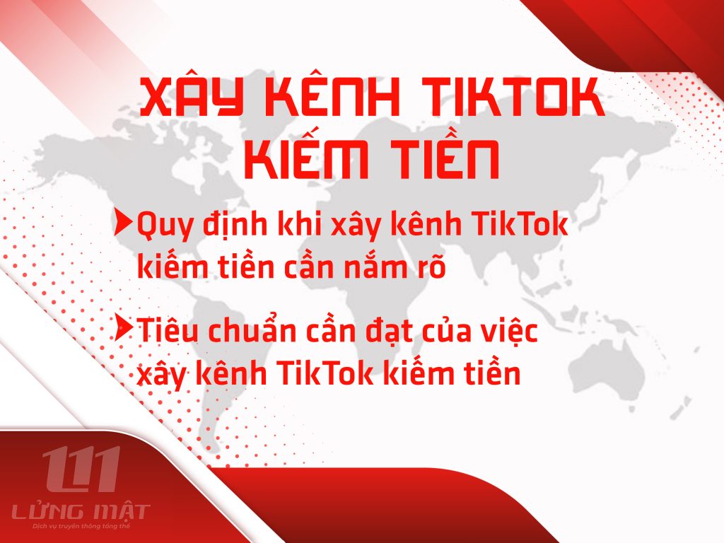 Dịch vụ xây kênh Tiktok kiếm tiền Lửng Mật