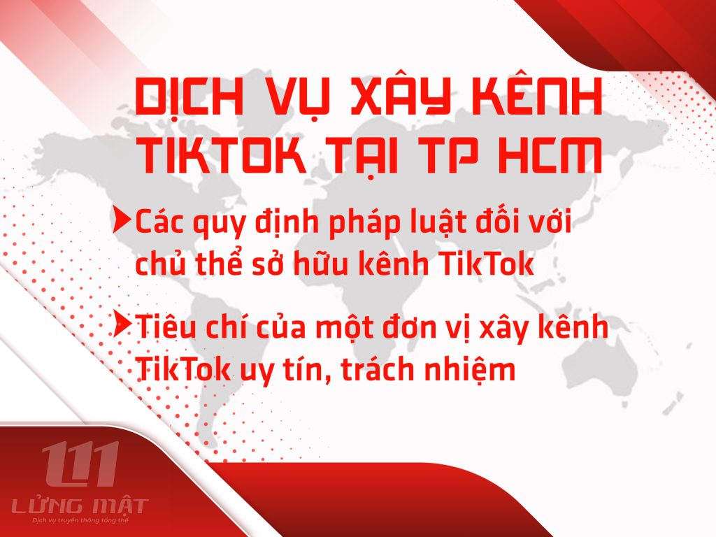 Dịch vụ xây kênh Tiktok tại TP Hồ Chí Minh
