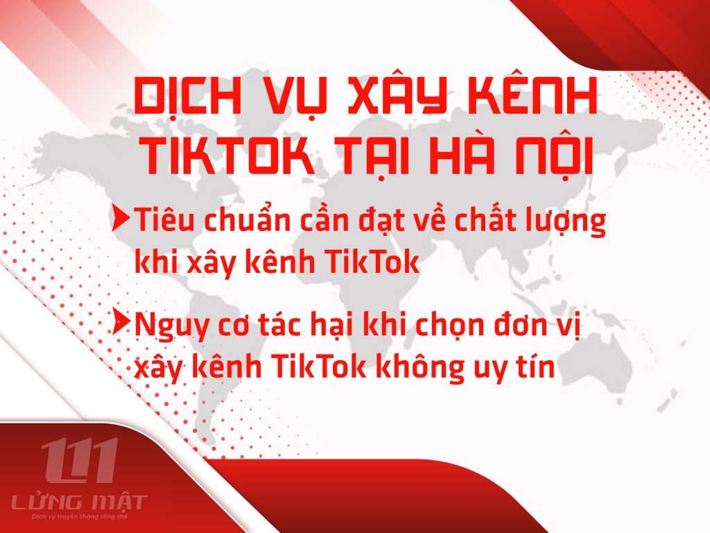 Dịch vụ xây kênh Tiktok uy tín tại Hà Nội