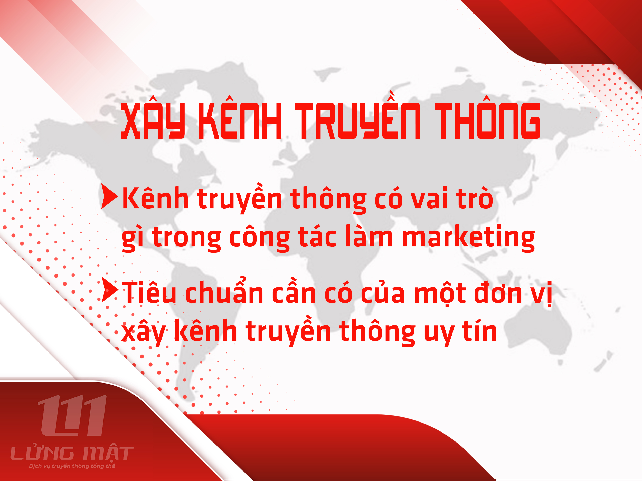 Dịch vụ xây kênh truyền thông Lửng Mật Dịch vụ xây kênh truyền thông Lửng Mật