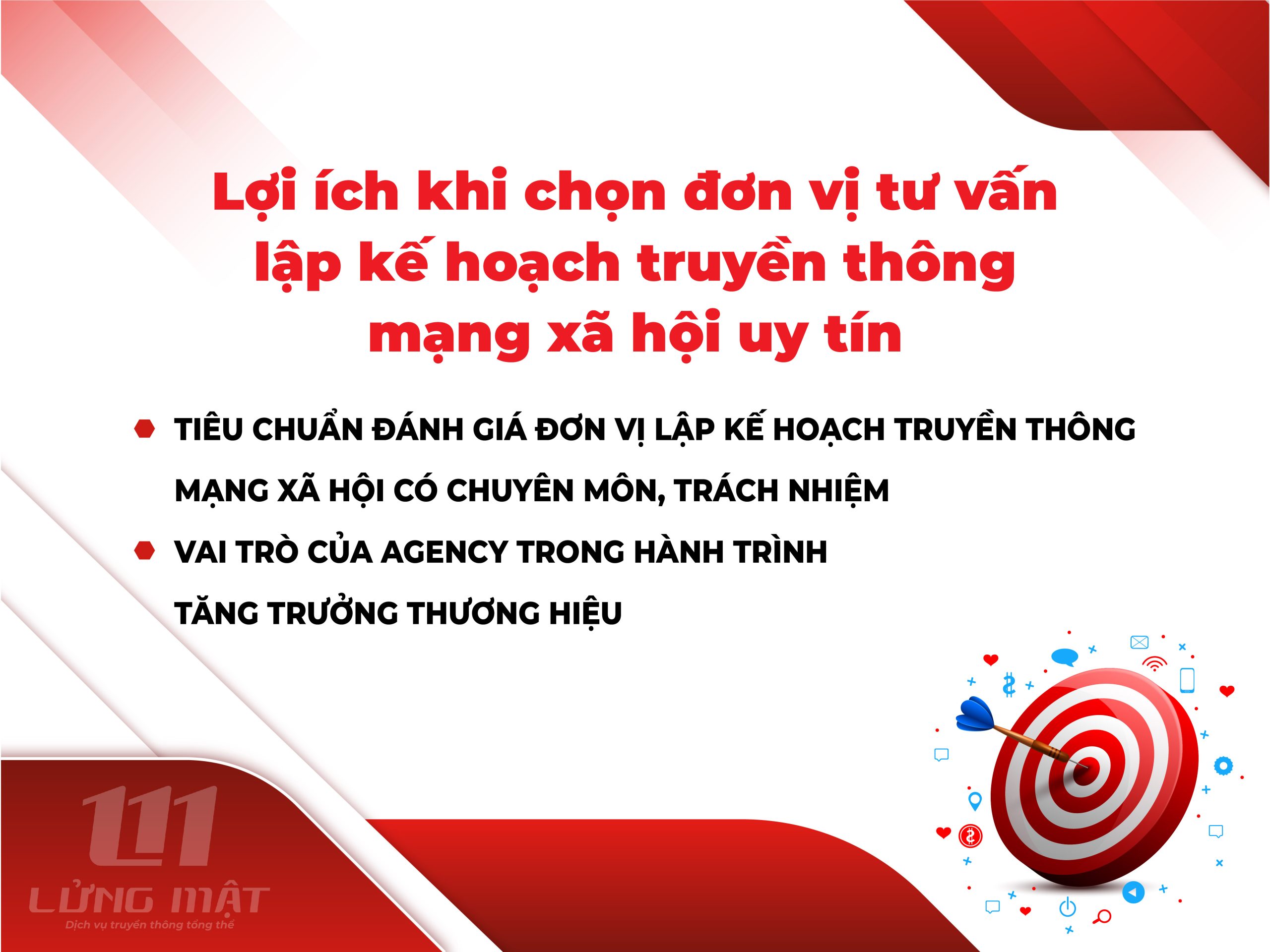 Lợi ích khi chọn đơn vị tư vấn lập kế hoạch truyền thông mạng xã hội uy tín
