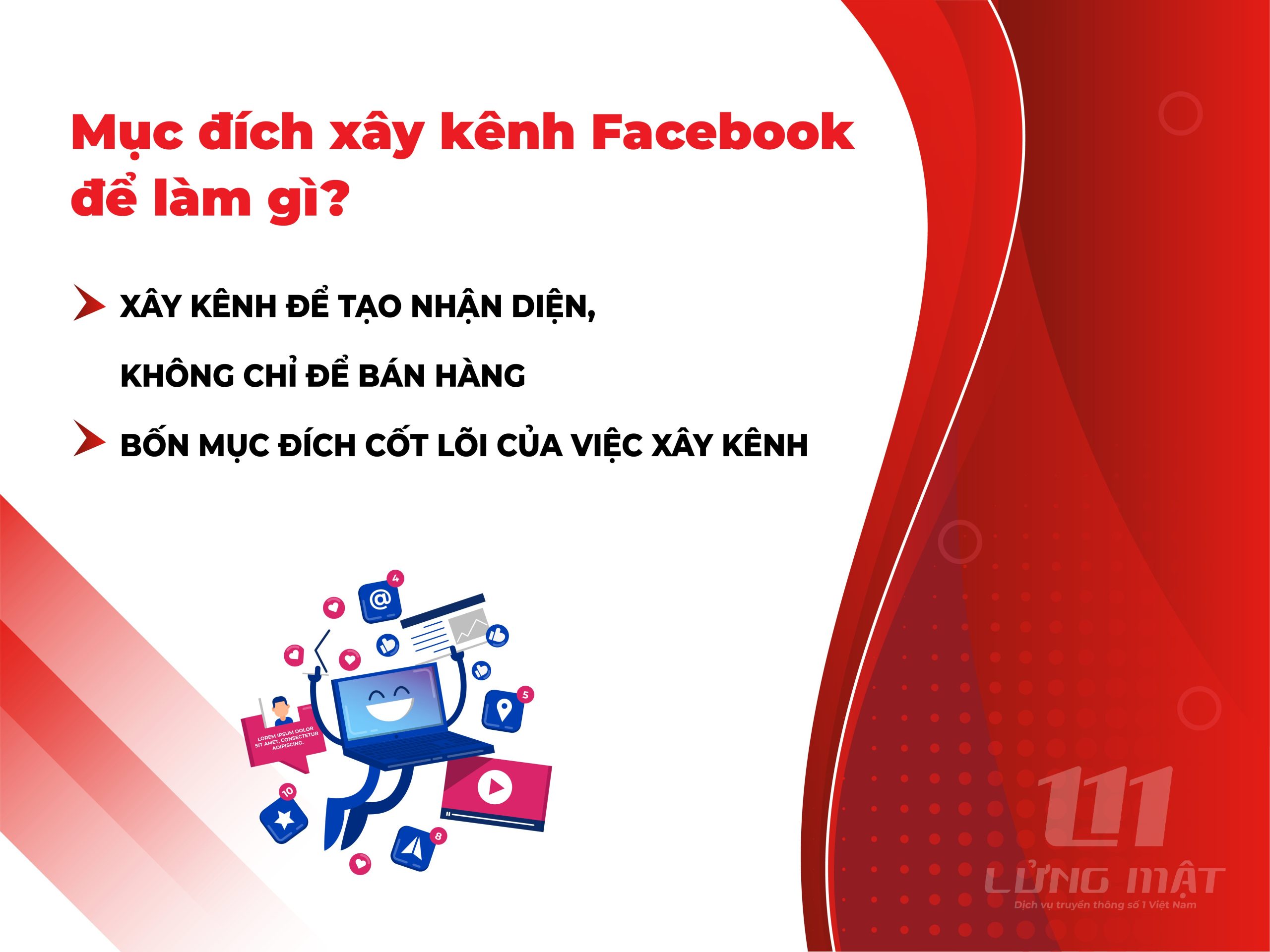 Mục đích xây kênh Facebook để làm gì Mục đích xây kênh Facebook để làm gì