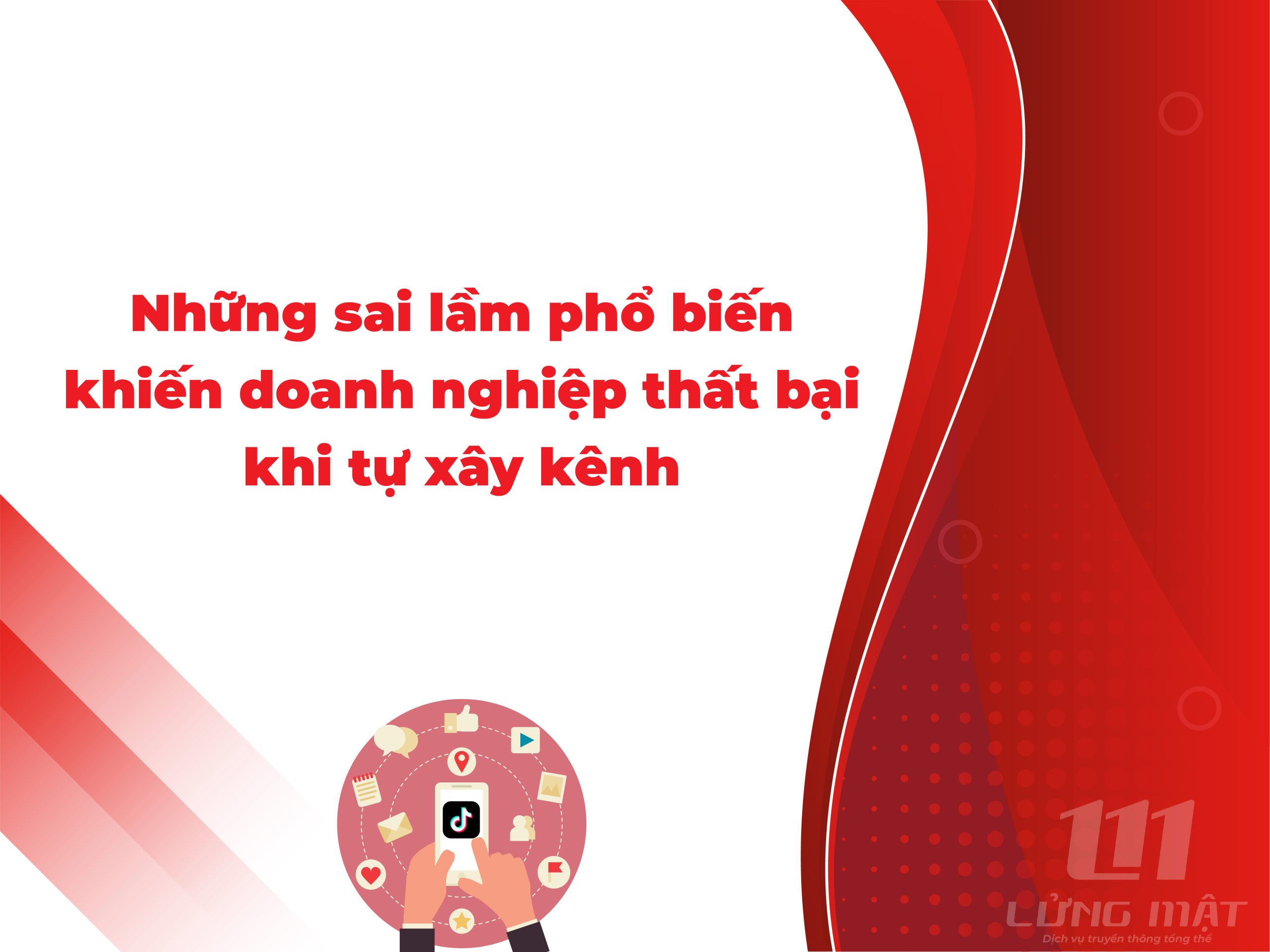 Những sai lầm phổ biến khiến doanh nghiệp thất bại khi tự xây kênh Những sai lầm phổ biến khiến doanh nghiệp thất bại khi tự xây kênh