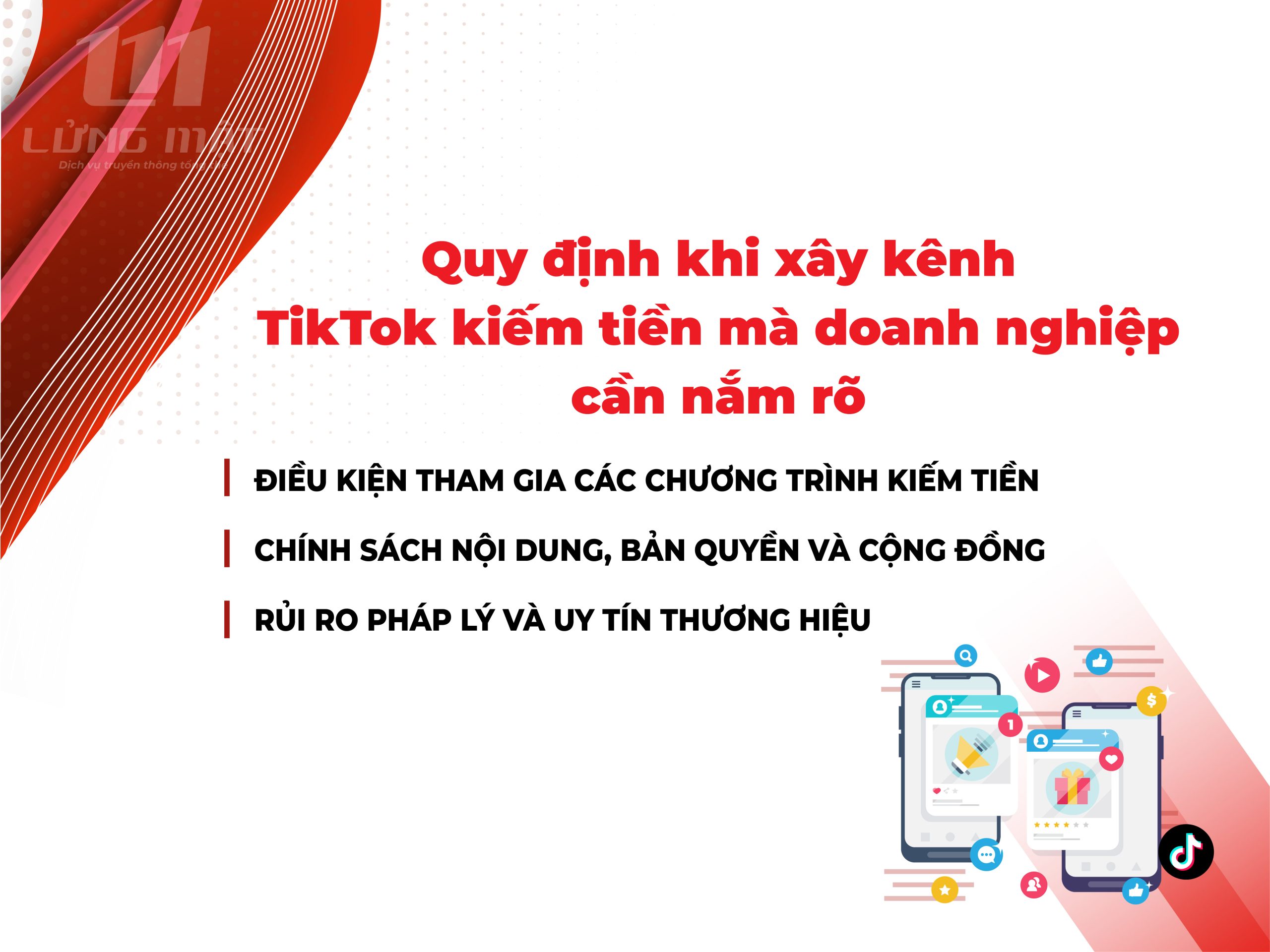 Quy định khi xây kênh TikTok kiếm tiền mà doanh nghiệp cần nắm rõ Quy định khi xây kênh TikTok kiếm tiền mà doanh nghiệp cần nắm rõ