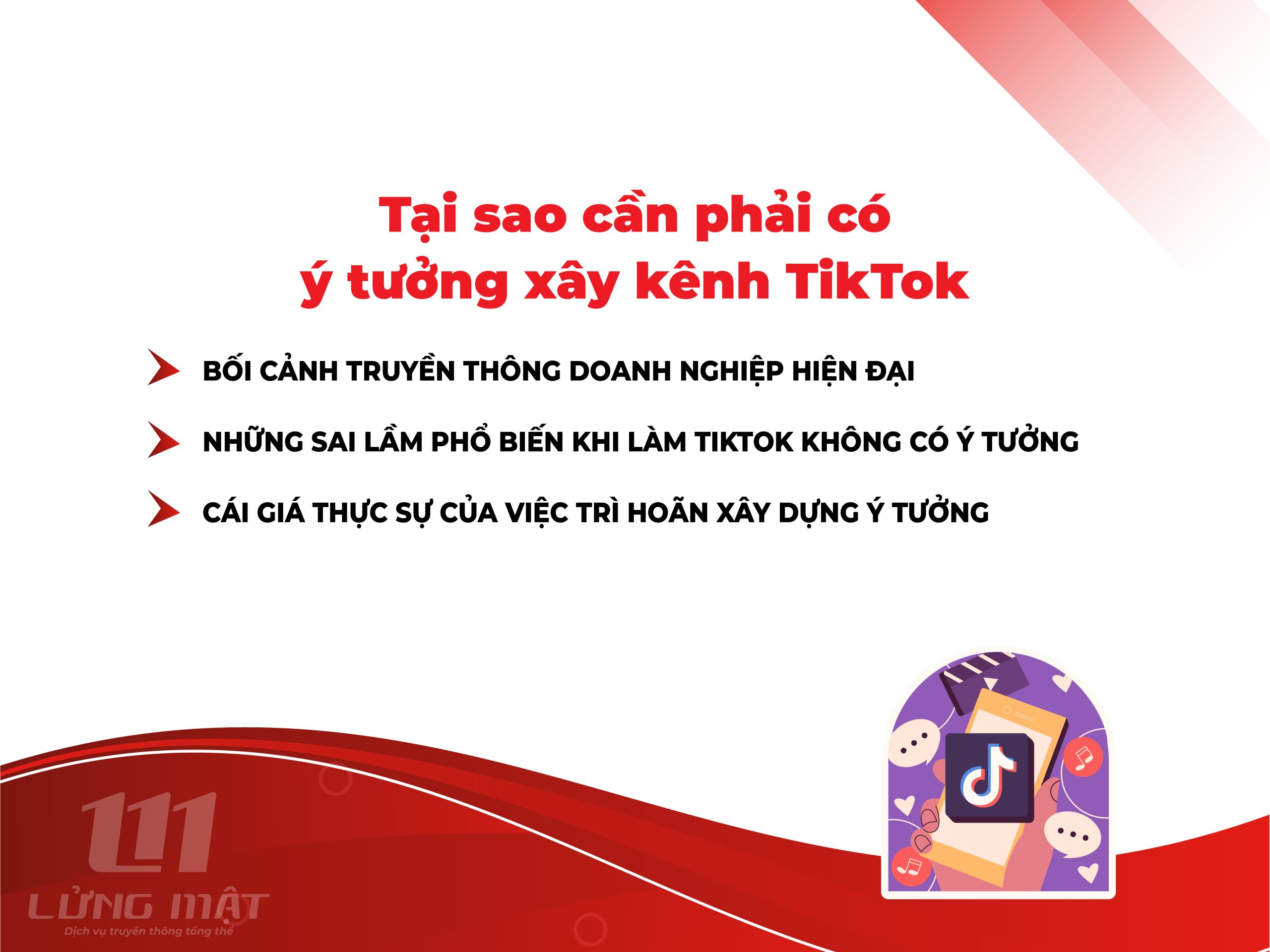 Tại sao cần phải có ý tưởng xây kênh TikTok