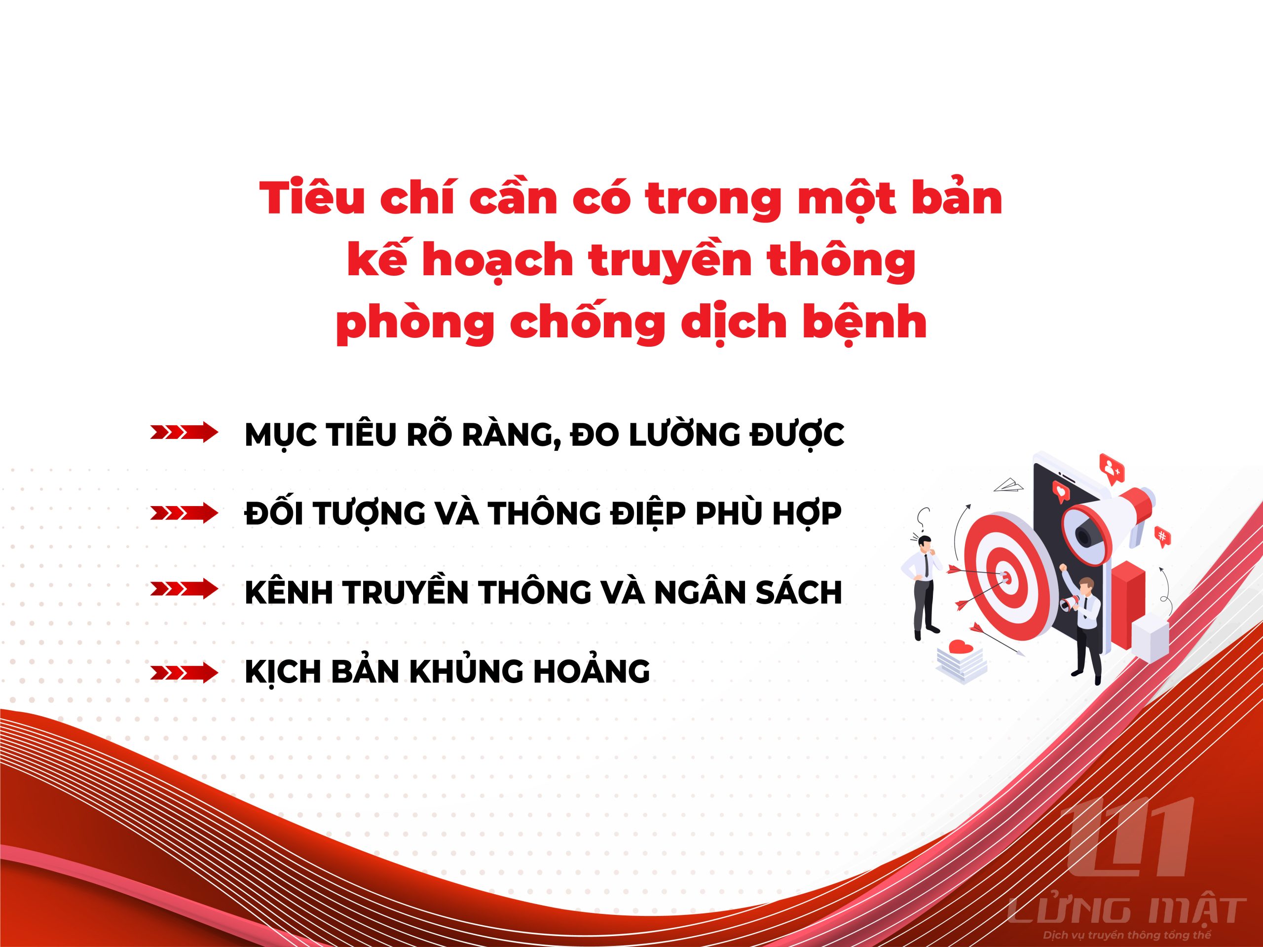 Tiêu chí cần có trong một bản kế hoạch truyền thông phòng chống dịch bệnh Tiêu chí cần có trong một bản kế hoạch truyền thông phòng chống dịch bệnh