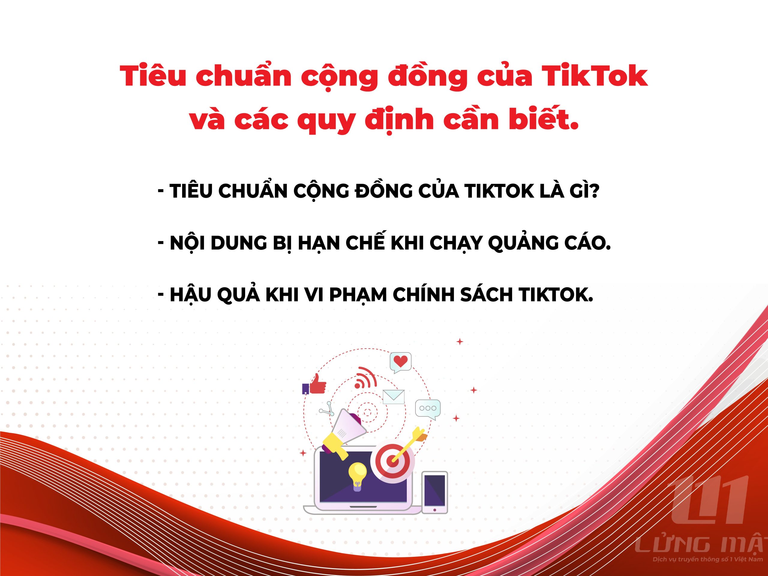Tiêu chuẩn cộng đồng của TikTok và các quy định cần biết