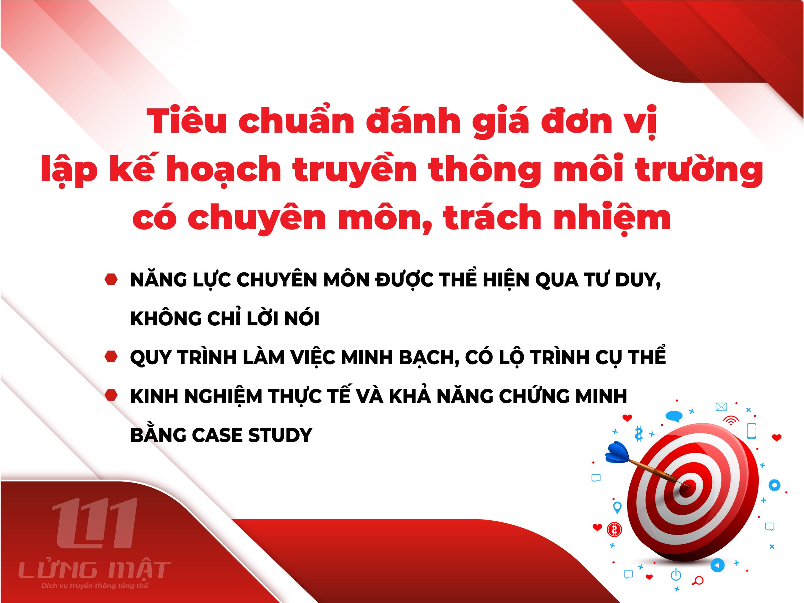 Tiêu chuẩn đánh giá đơn vị lập kế hoạch truyền thông môi trường có chuyên môn Tiêu chuẩn đánh giá đơn vị lập kế hoạch truyền thông môi trường có chuyên môn