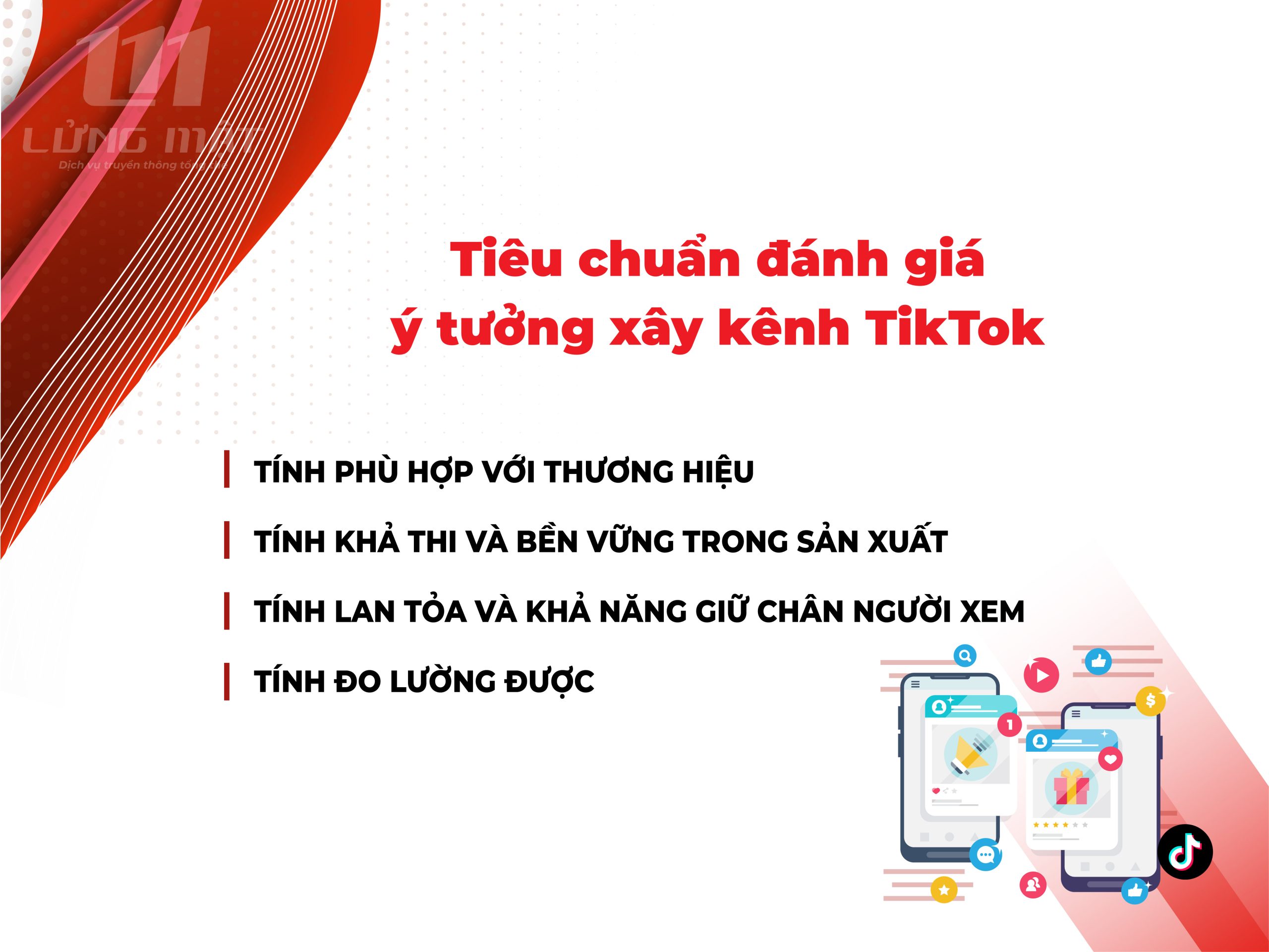 Tiêu chuẩn đánh giá ý tưởng xây kênh TikTok