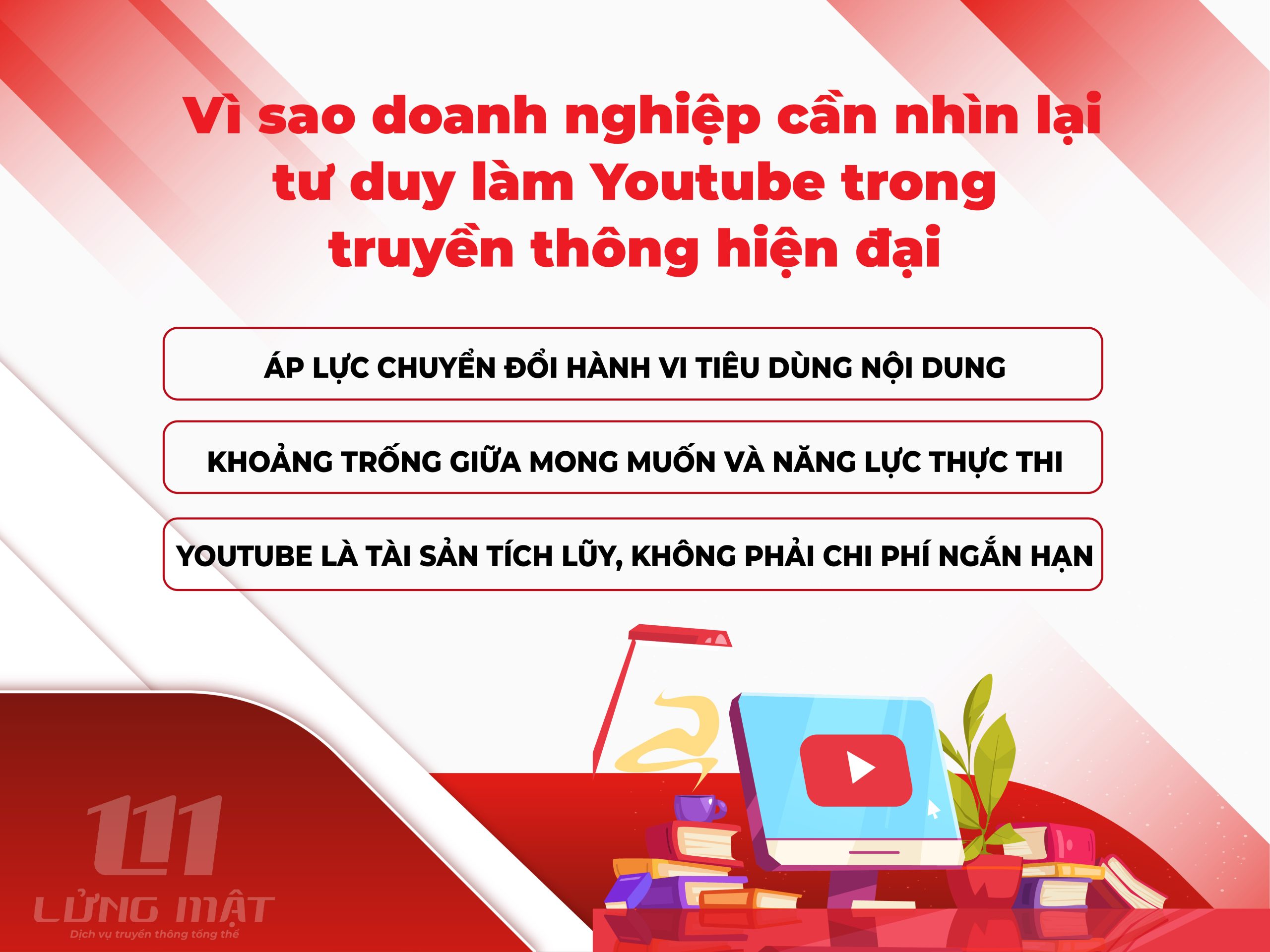 Vì sao doanh nghiệp cần nhìn lại tư duy làm Youtube trong truyền thông hiện đại Vì sao doanh nghiệp cần nhìn lại tư duy làm Youtube trong truyền thông hiện đại