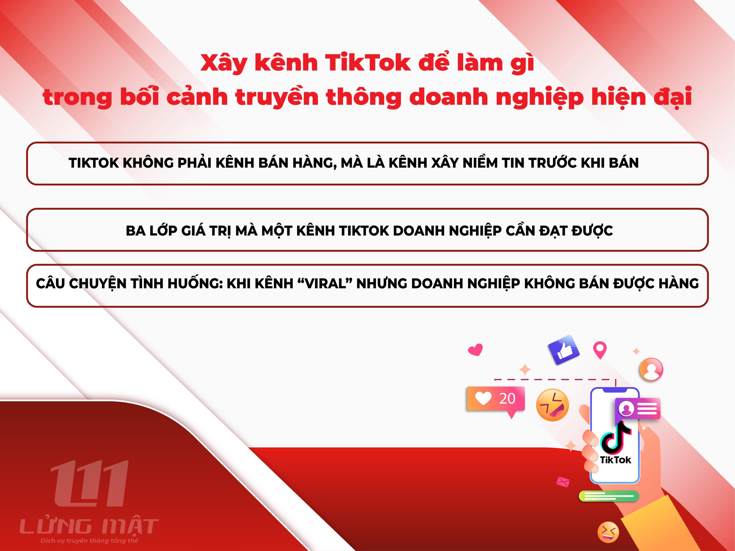 Xây kênh TikTok để làm gì trong bối cảnh truyền thông doanh nghiệp hiện đại Xây kênh TikTok để làm gì trong bối cảnh truyền thông doanh nghiệp hiện đại