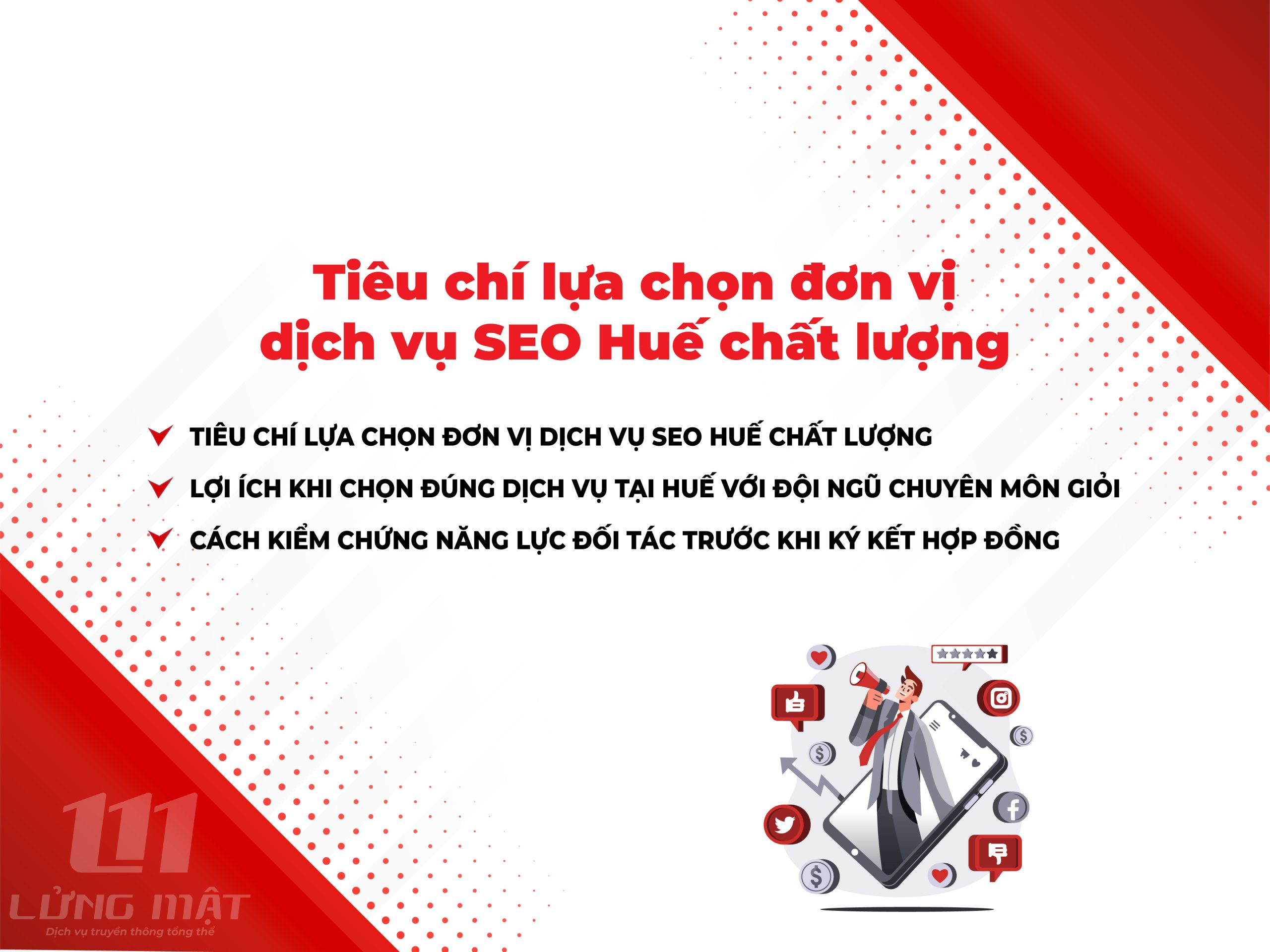 Tiêu chí lựa chọn đơn vị dịch vụ SEO Huế chất lượng Tiêu chí lựa chọn đơn vị dịch vụ SEO Huế chất lượng