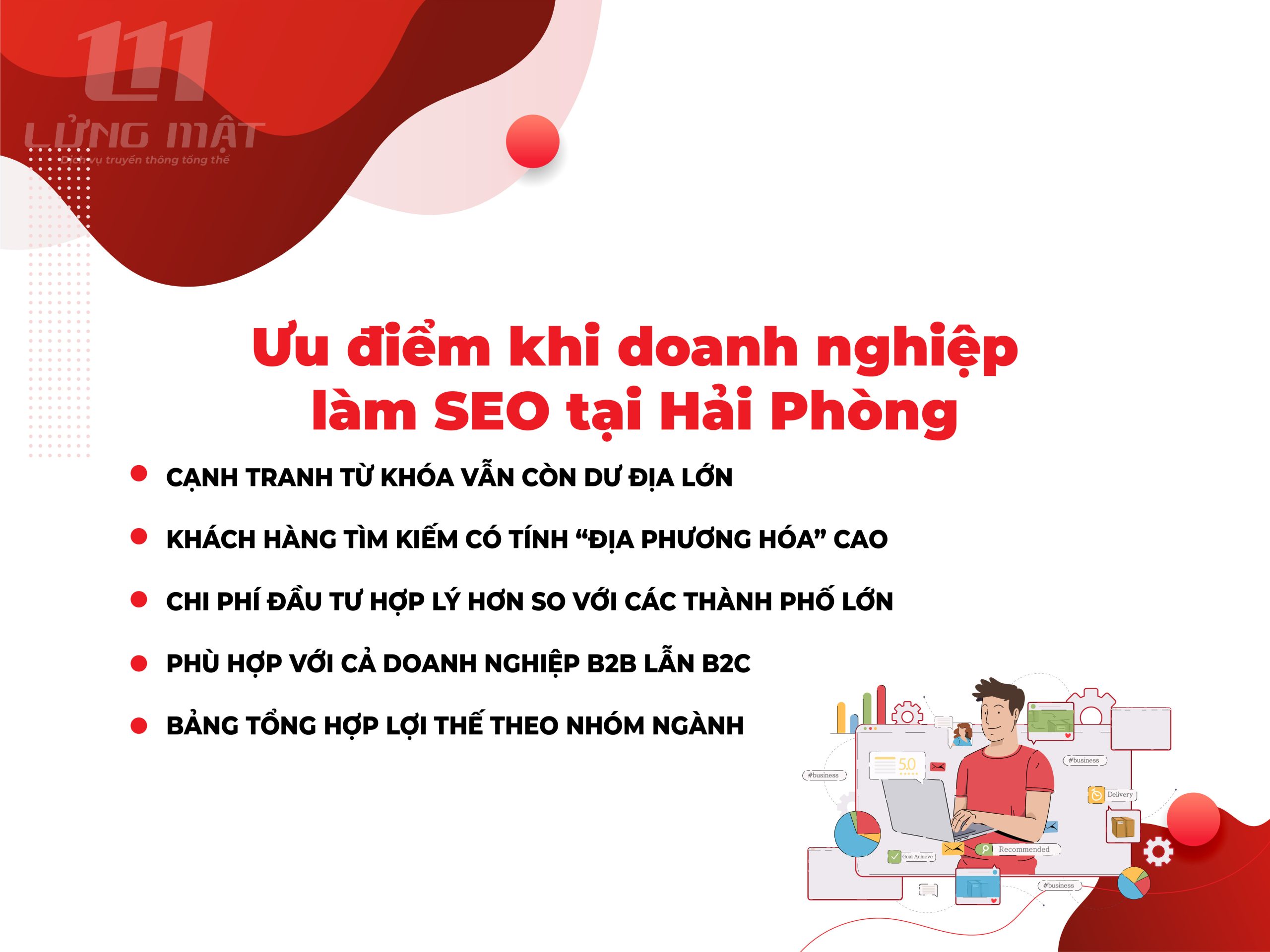 Ưu điểm khi doanh nghiệp làm SEO tại Hải Phòng Ưu điểm khi doanh nghiệp làm SEO tại Hải Phòng